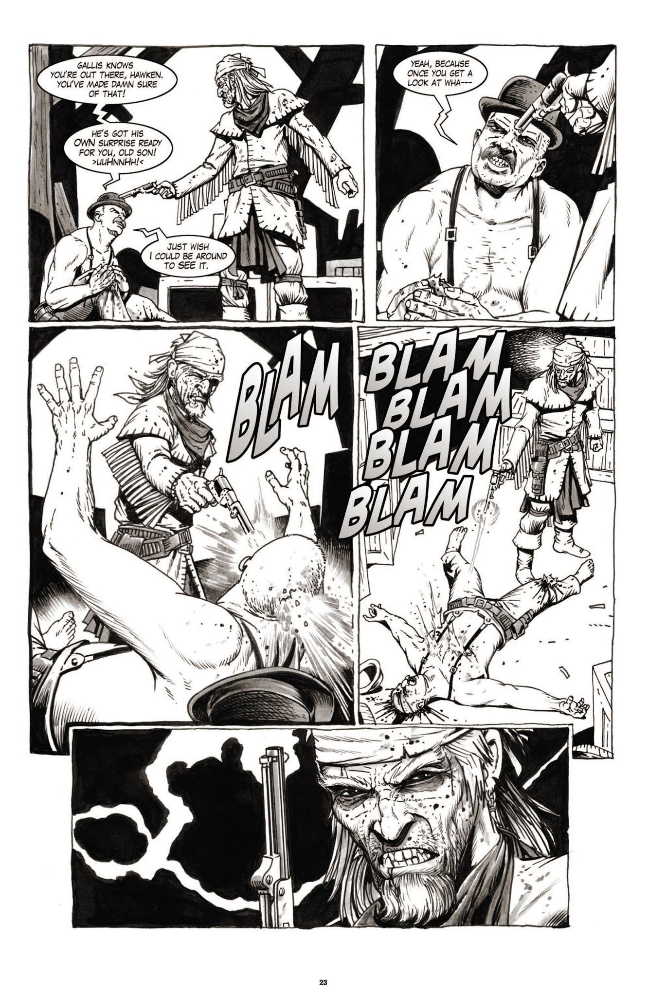 Read online Hawken comic -  Issue #5 - 25