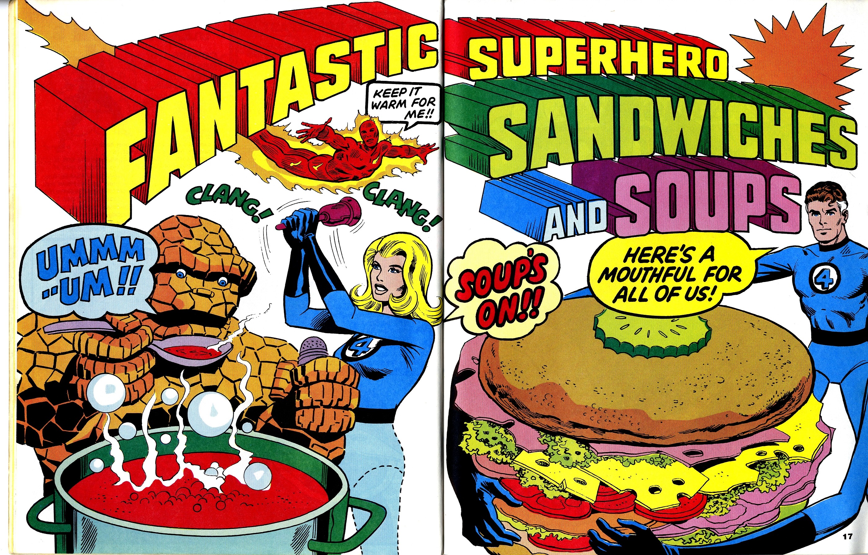 Read online The Mighty Marvel Superheroes' Cookbook comic -  Issue # Full - 10