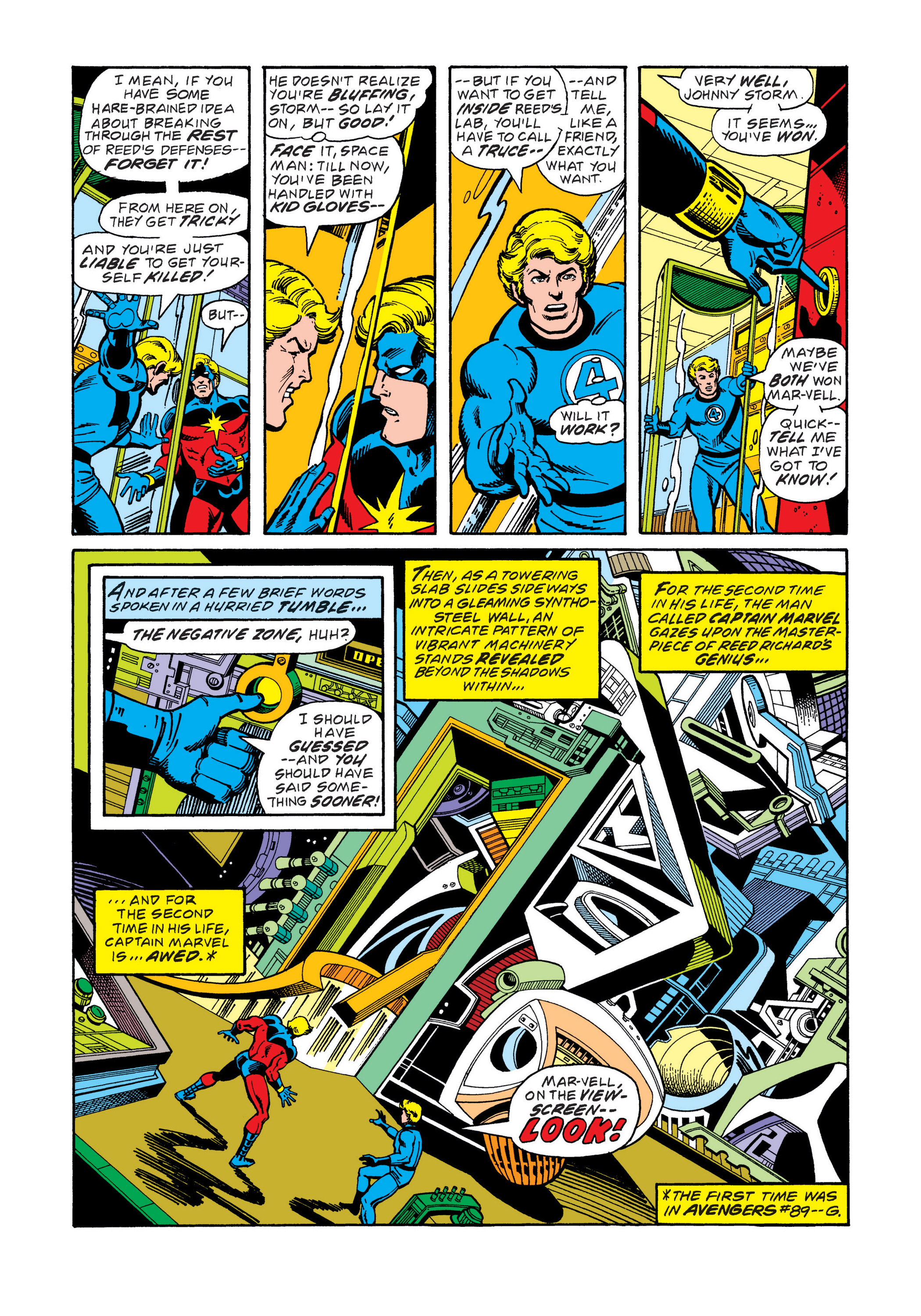 Read online Marvel Masterworks: Captain Marvel comic -  Issue # TPB 5 (Part 1) - 14