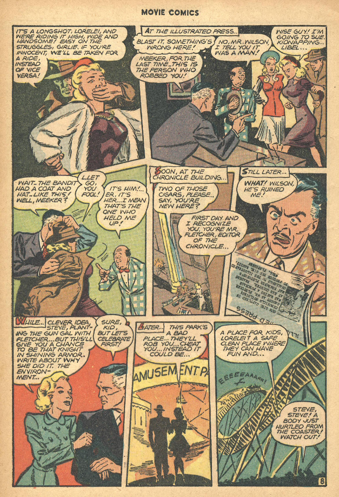 Read online Movie Comics (1946) comic -  Issue #1 - 10