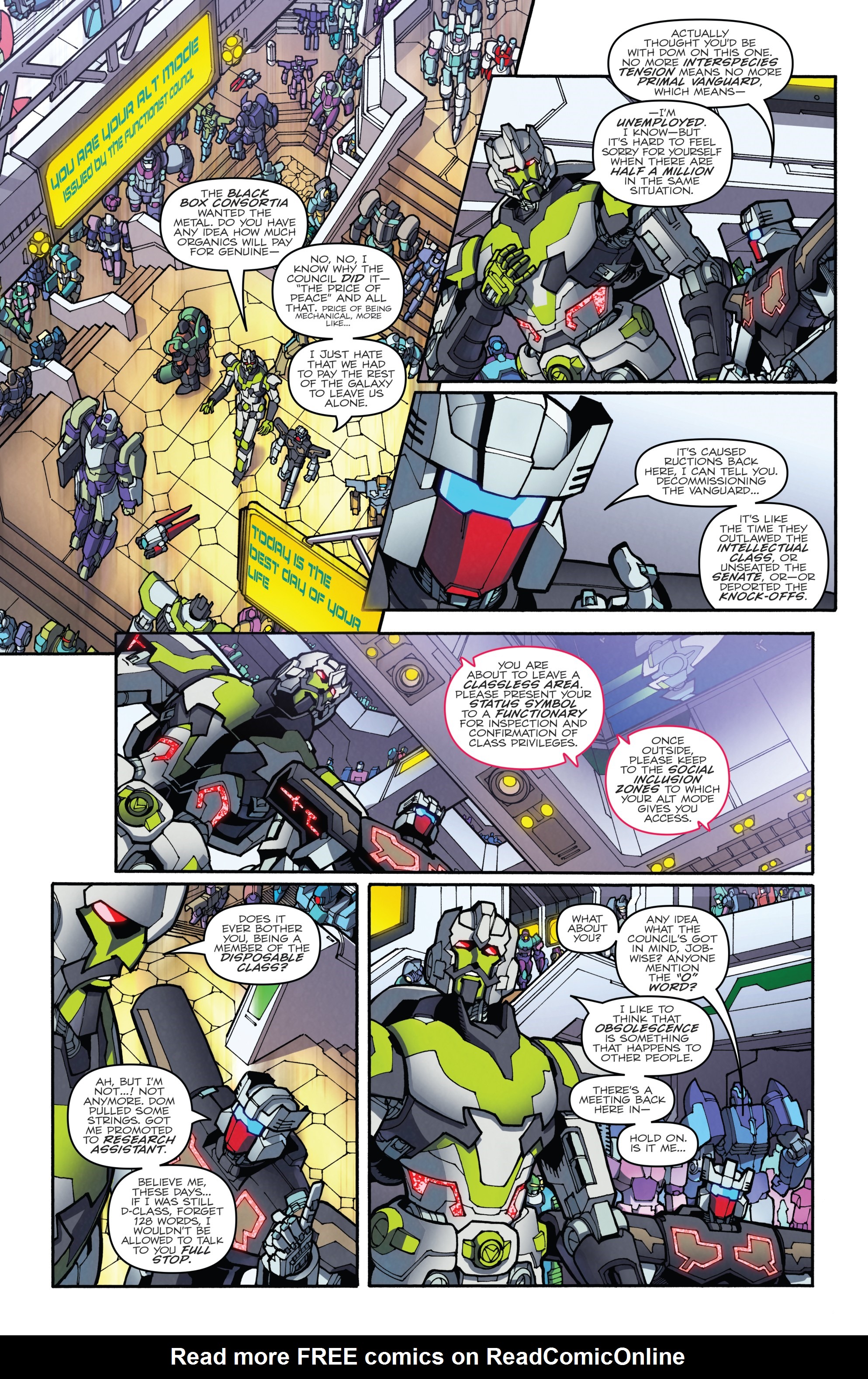 Read online Transformers: The IDW Collection Phase Two comic -  Issue # TPB 8 (Part 1) - 8