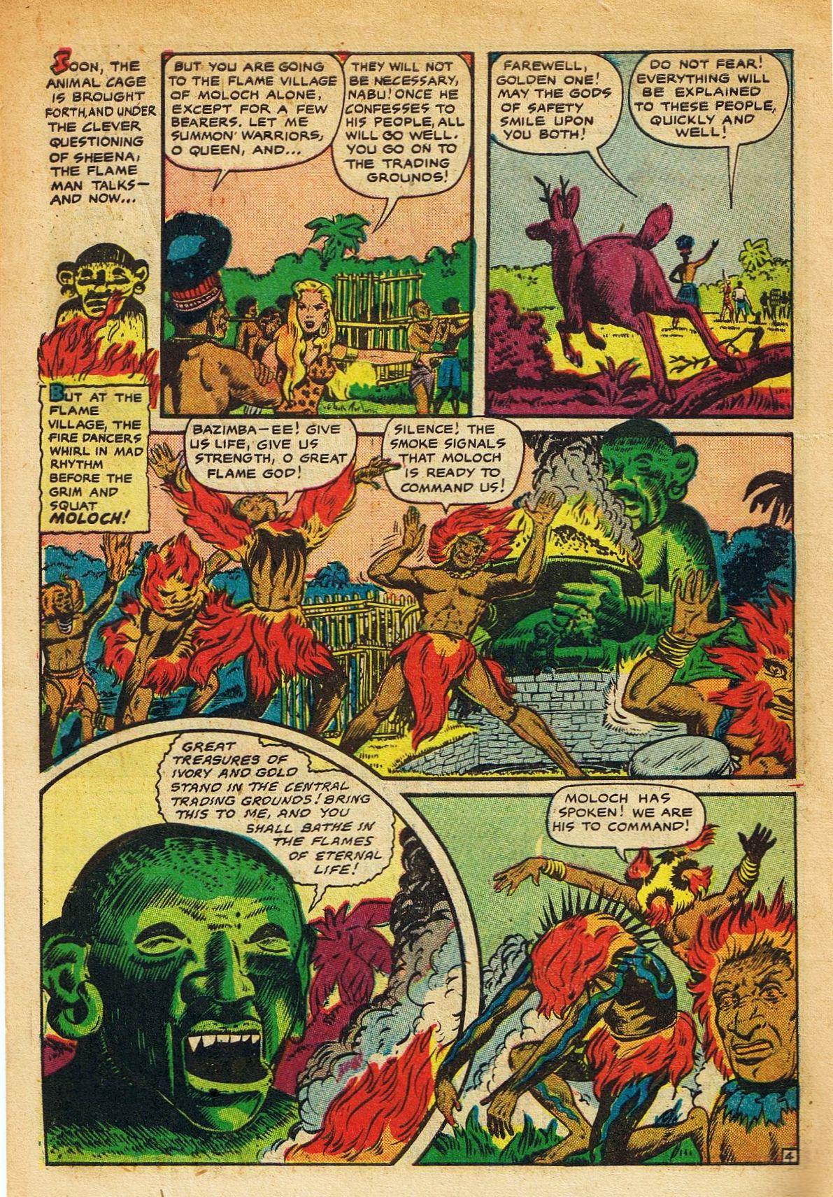 Read online Sheena, Queen of the Jungle (1942) comic -  Issue #11 - 6