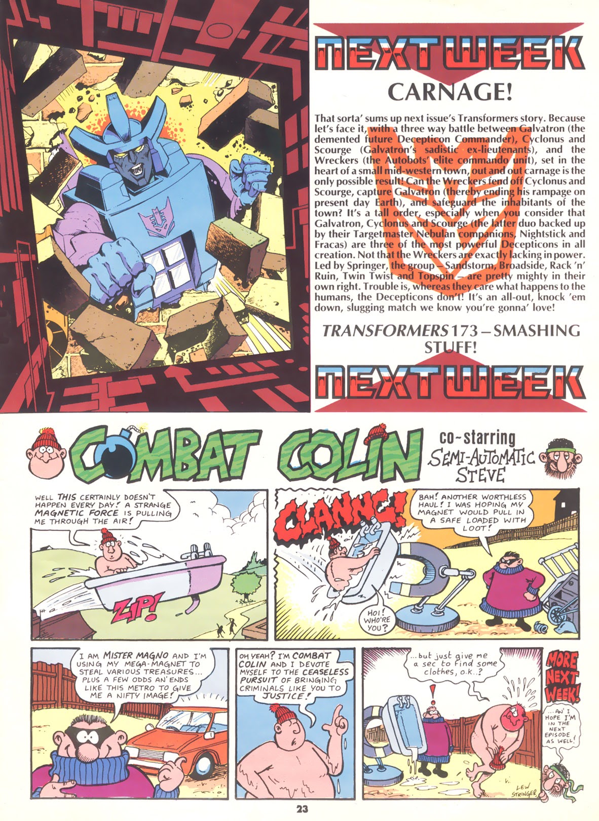 Read online The Transformers (UK) comic -  Issue #172 - 16
