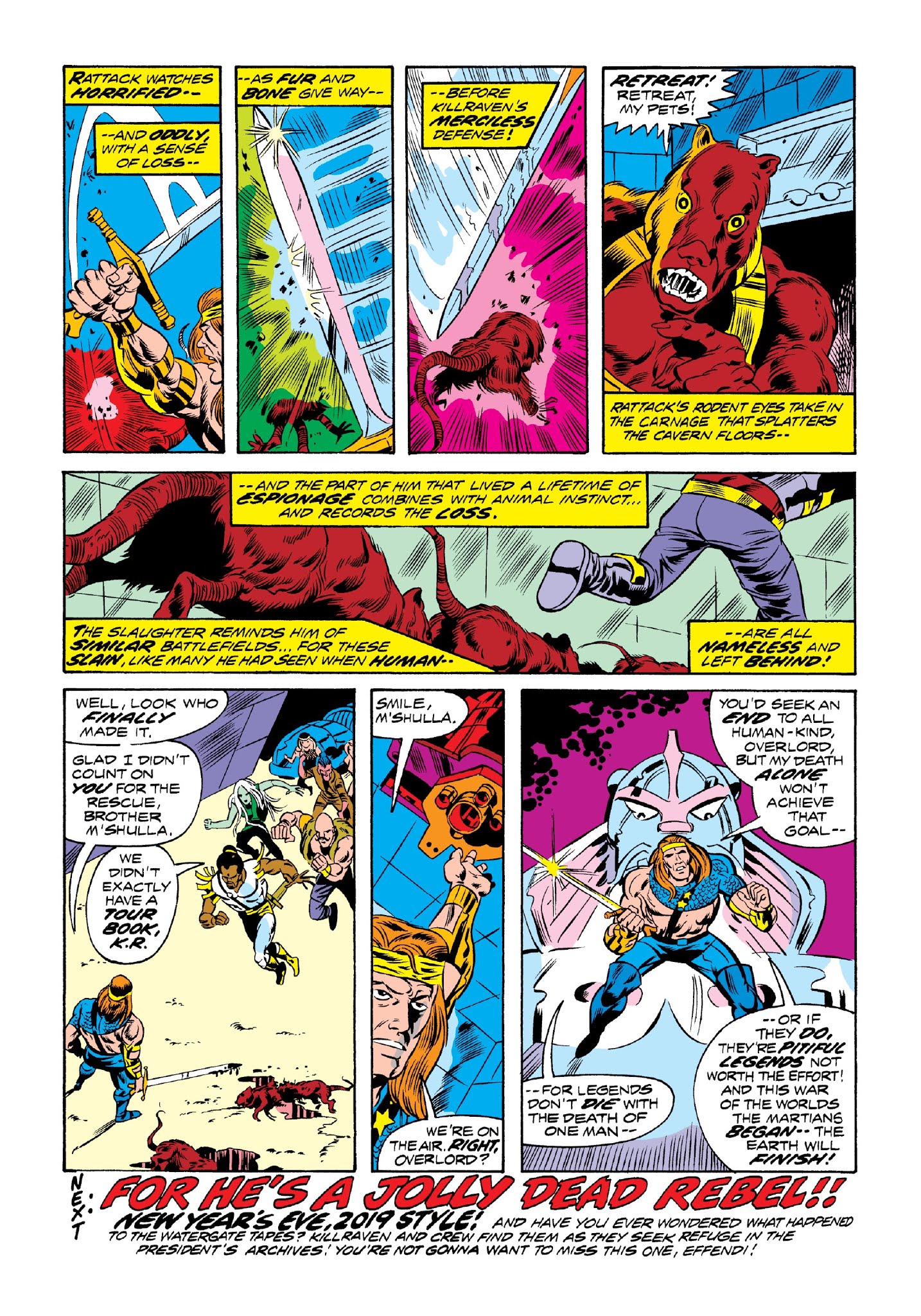 Read online Marvel Masterworks: Killraven comic -  Issue # TPB 1 (Part 2) - 24