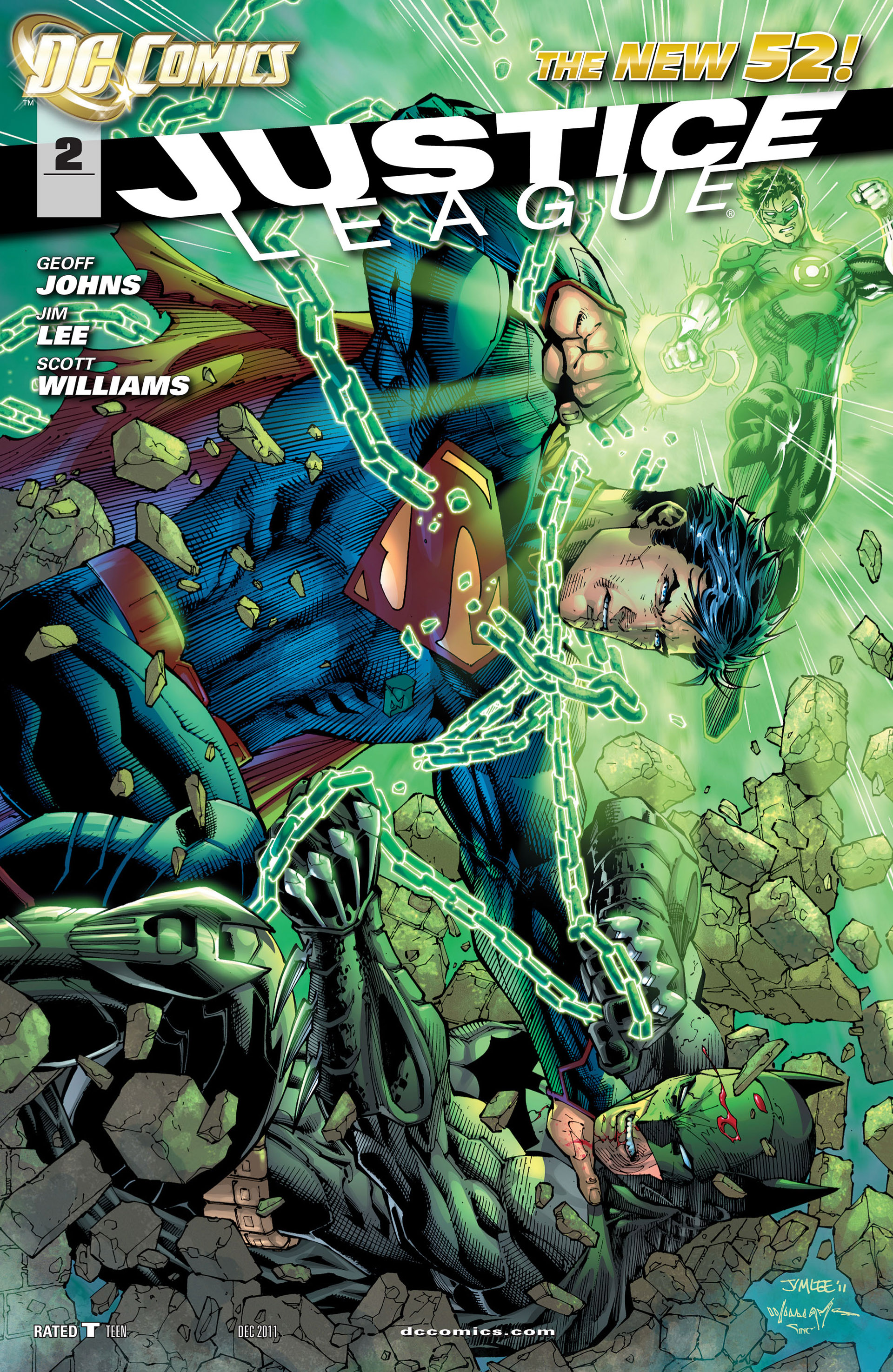 Read online Justice League (2011) comic -  Issue #2 - 1