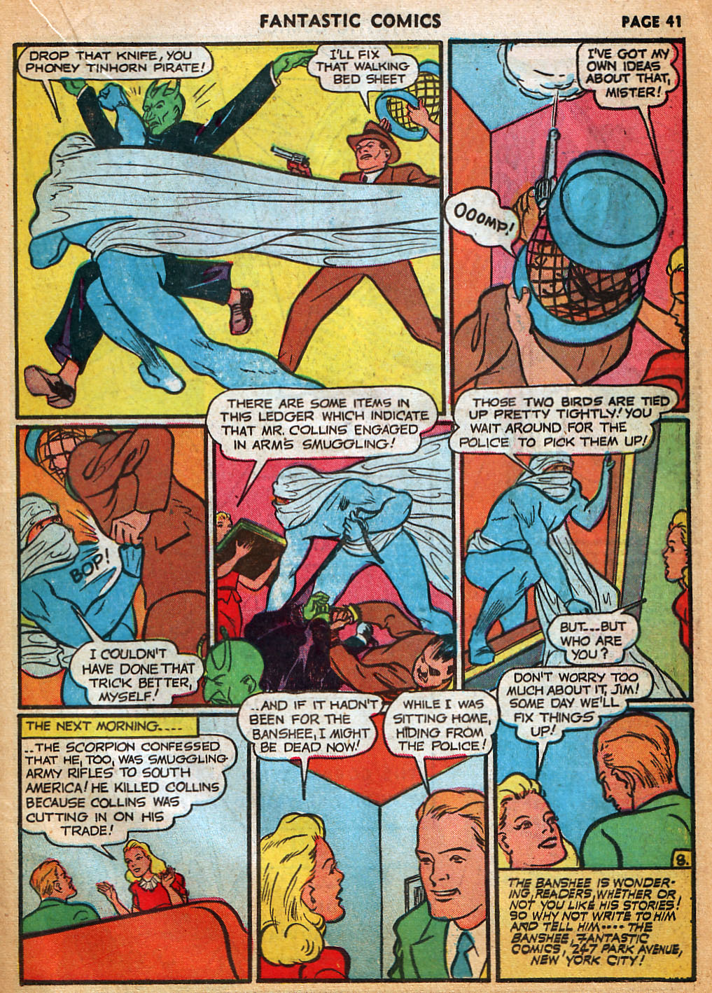 Read online Fantastic Comics comic -  Issue #22 - 42