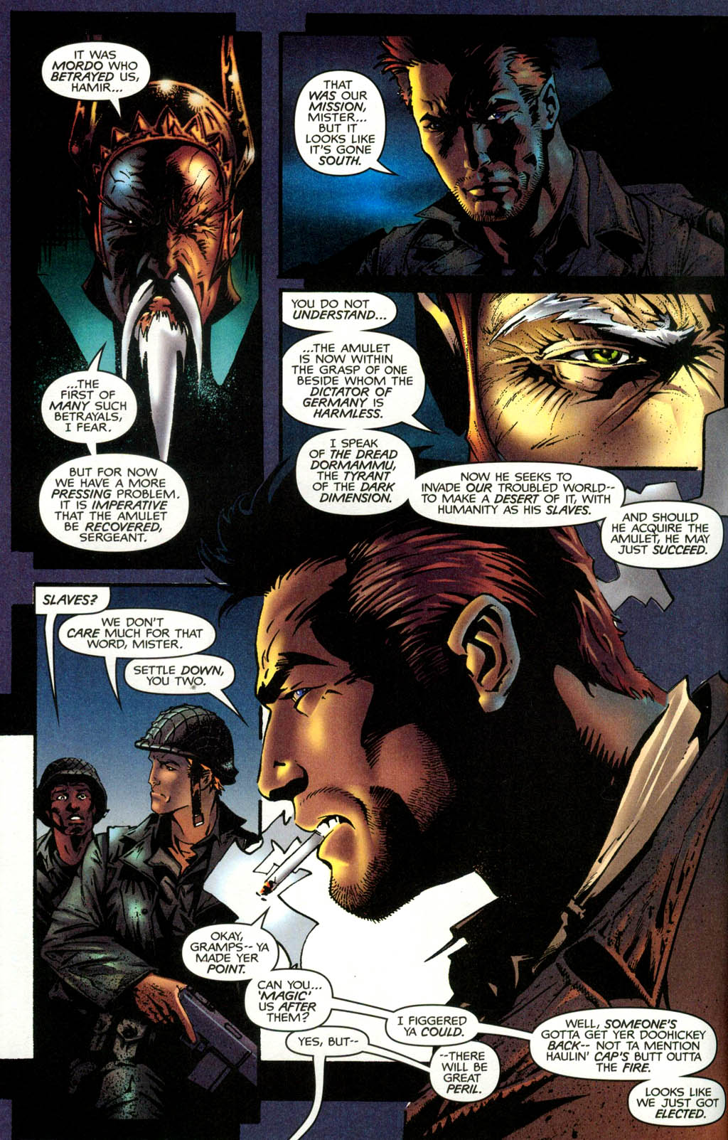 Read online Captain America/Nick Fury: The Otherworld War comic -  Issue # Full - 19