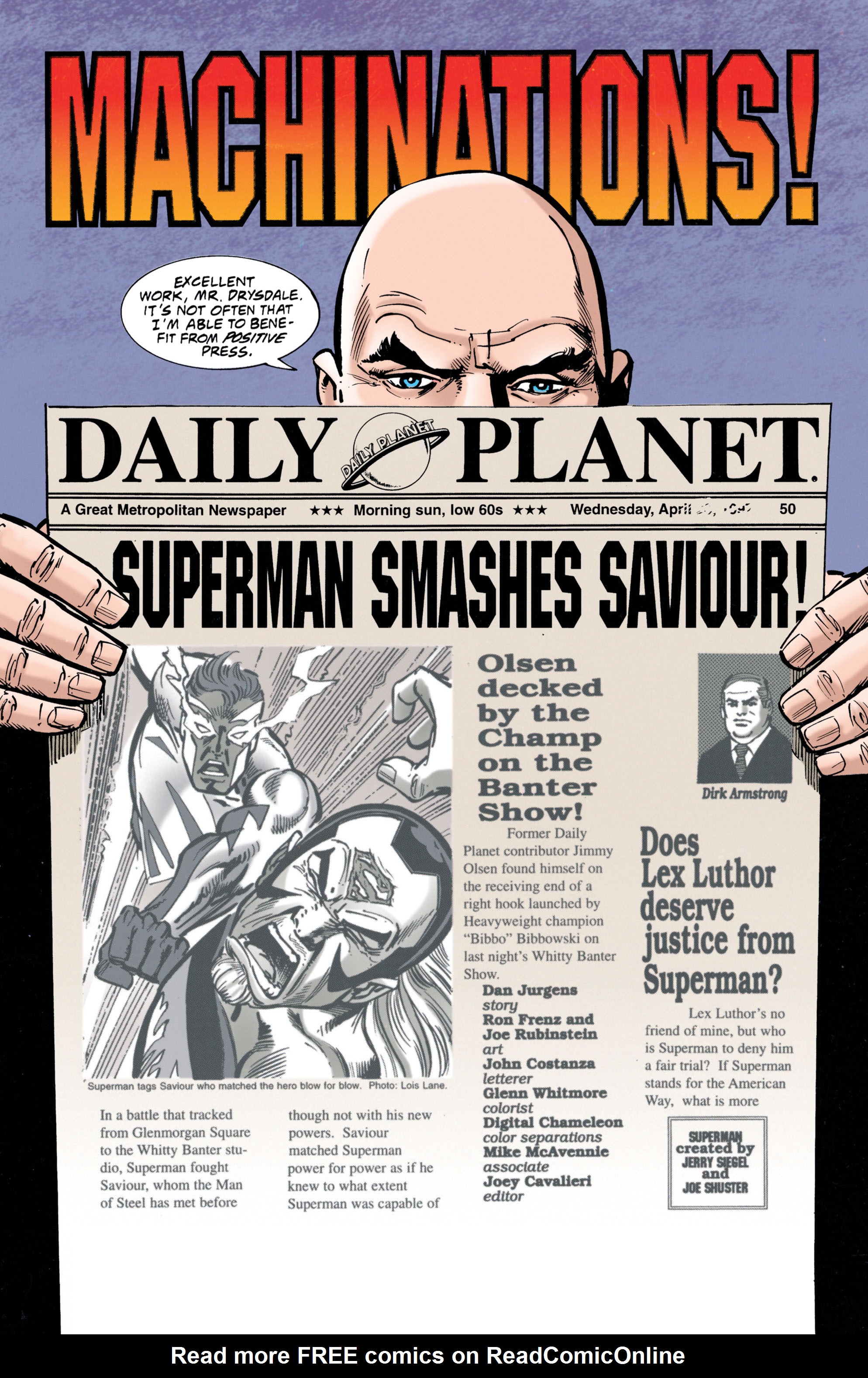 Read online Superman (1987) comic -  Issue #126 - 2