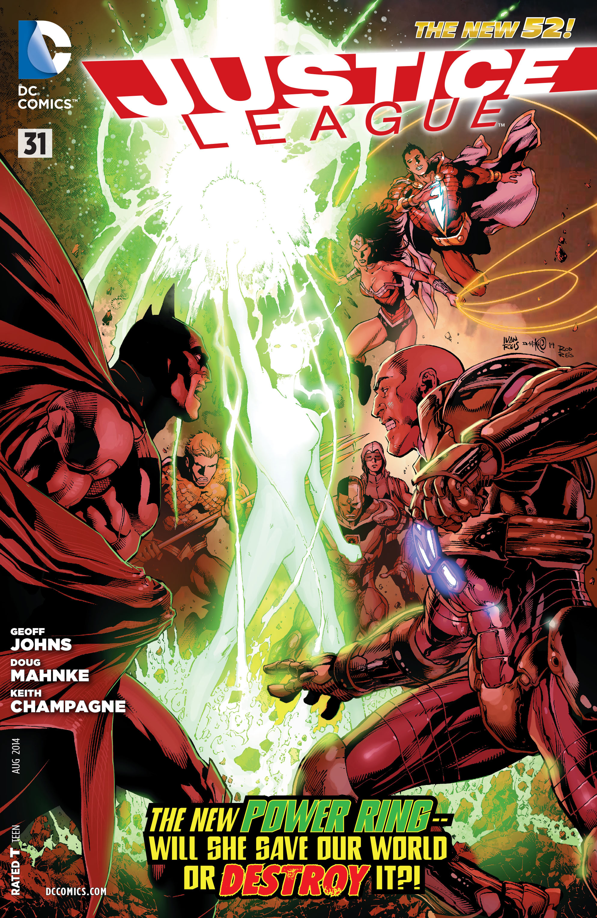 Read online Justice League (2011) comic -  Issue #31 - 2