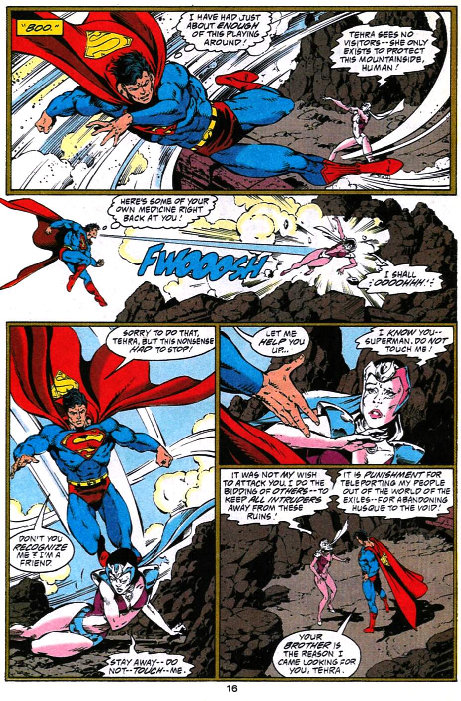 Read online Adventures of Superman (1987) comic -  Issue #490 - 17