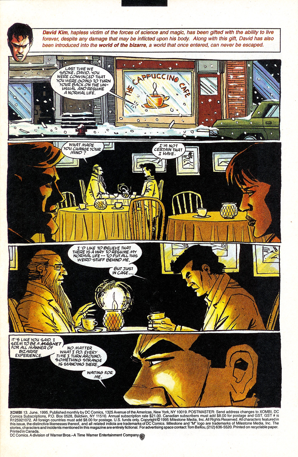 Read online Xombi (1994) comic -  Issue #13 - 3