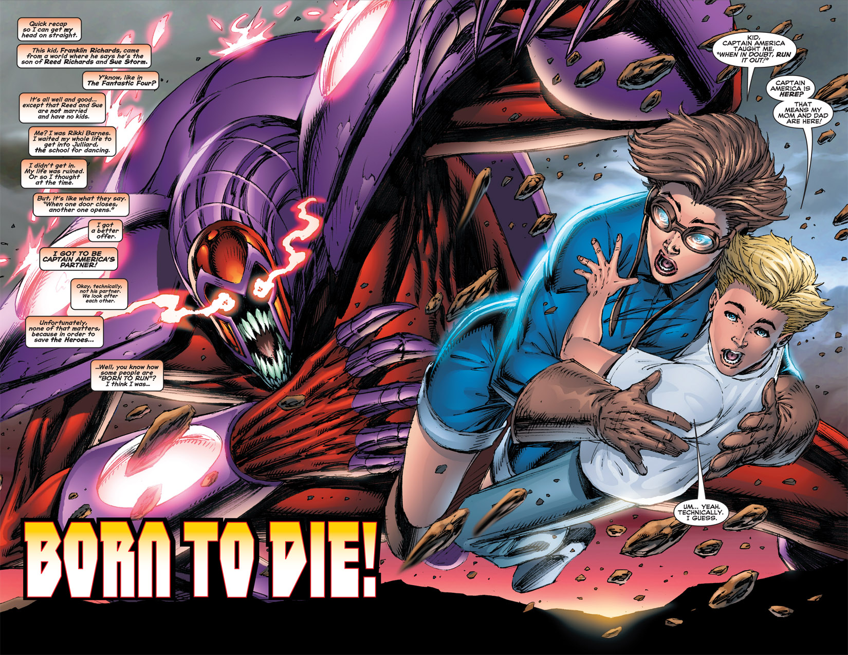 Read online Onslaught Reborn comic -  Issue #2 - 4