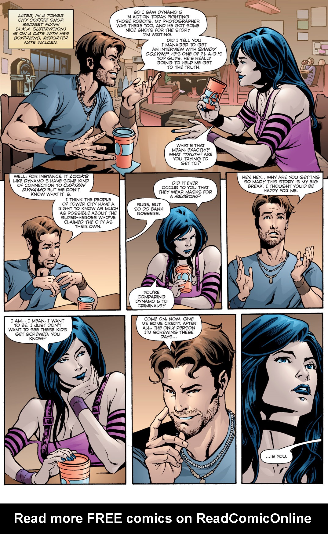 Read online Dynamo 5: Sins Of The Father comic -  Issue #1 - 10