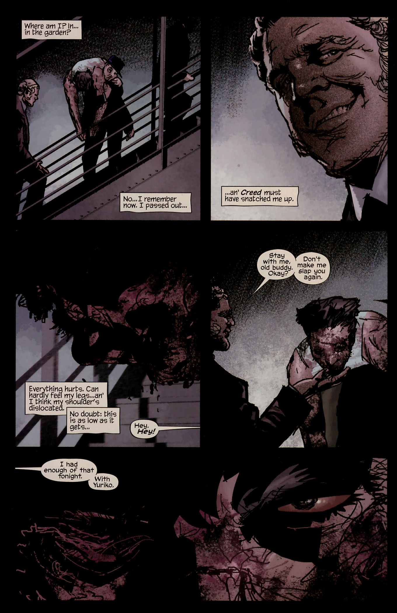 Read online Wolverine Noir comic -  Issue #4 - 7