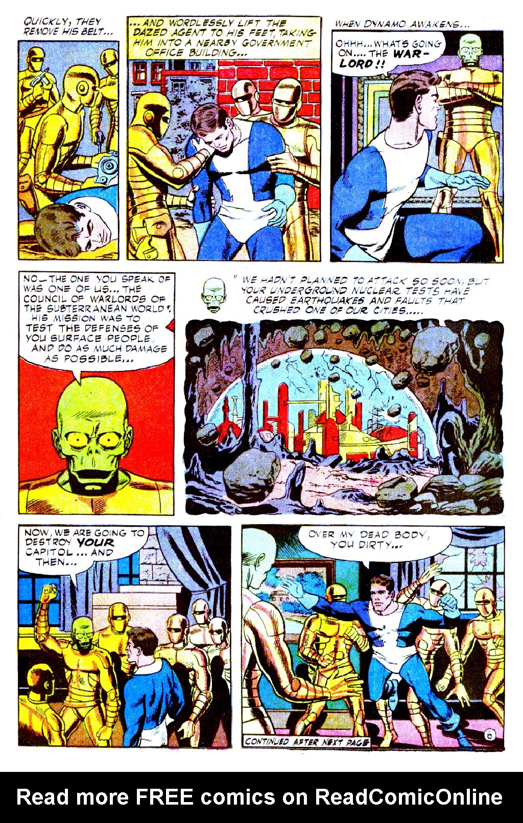 Read online T.H.U.N.D.E.R. Agents (1965) comic -  Issue #3 - 8