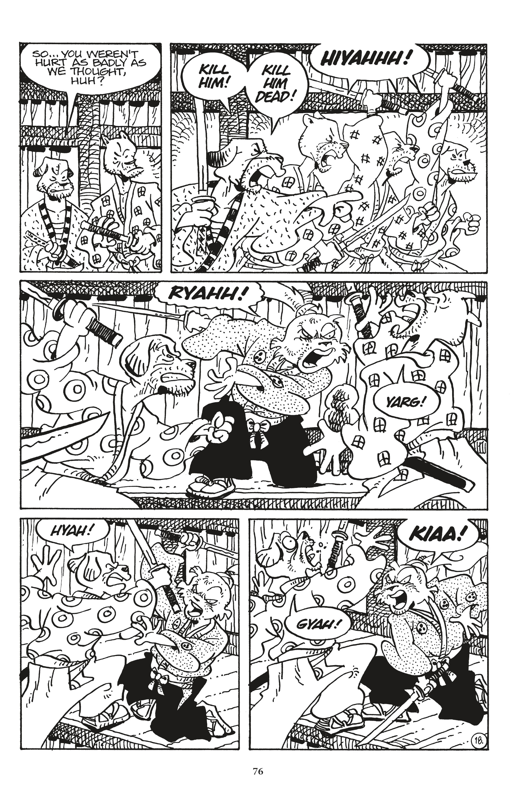 Read online The Usagi Yojimbo Saga comic -  Issue # TPB 8 (Part 1) - 76