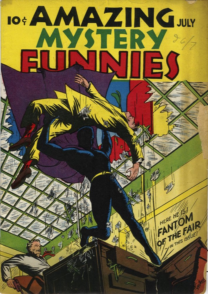 Read online Amazing Mystery Funnies comic -  Issue #11 - 1