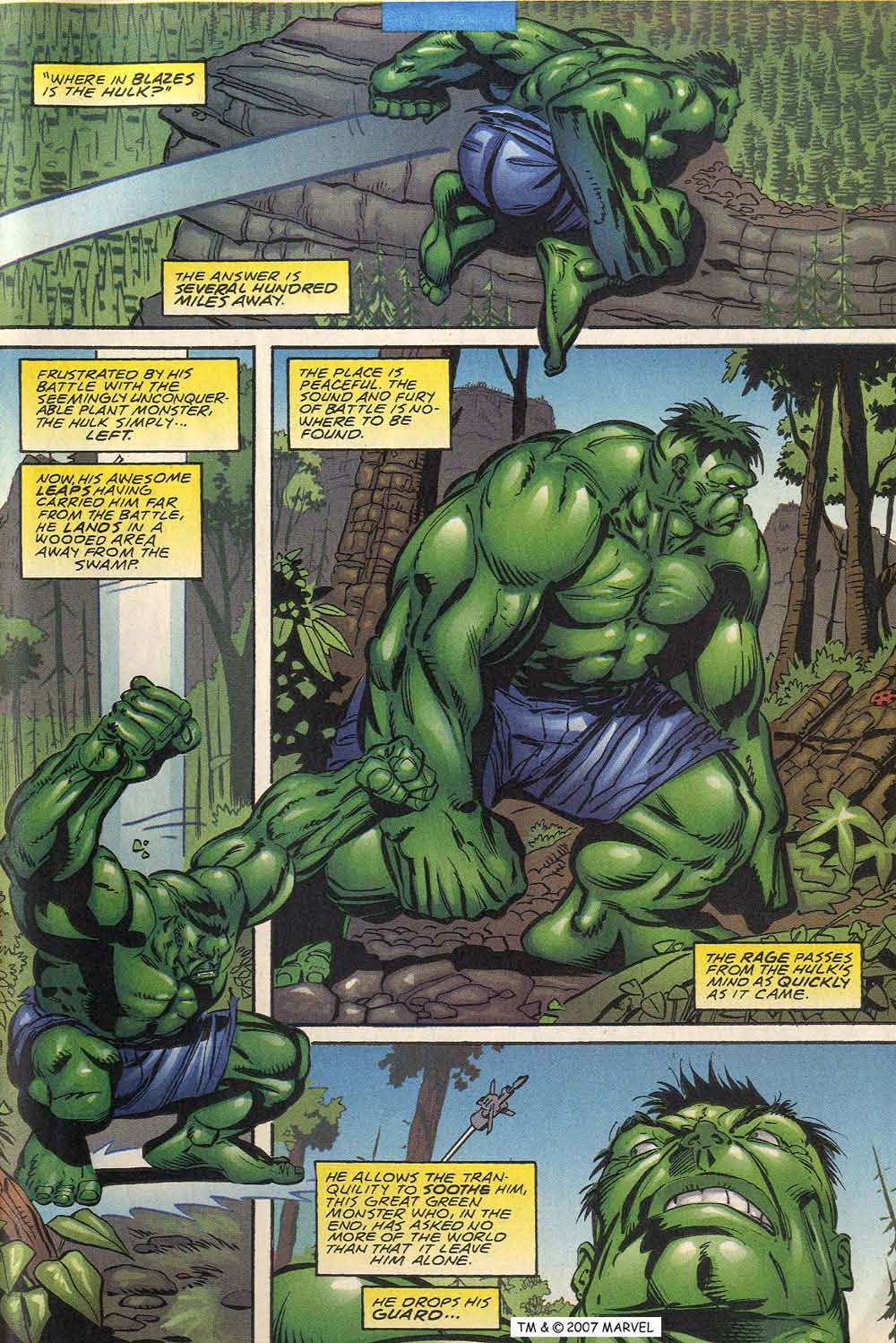 Read online Hulk (1999) comic -  Issue #7 - 31