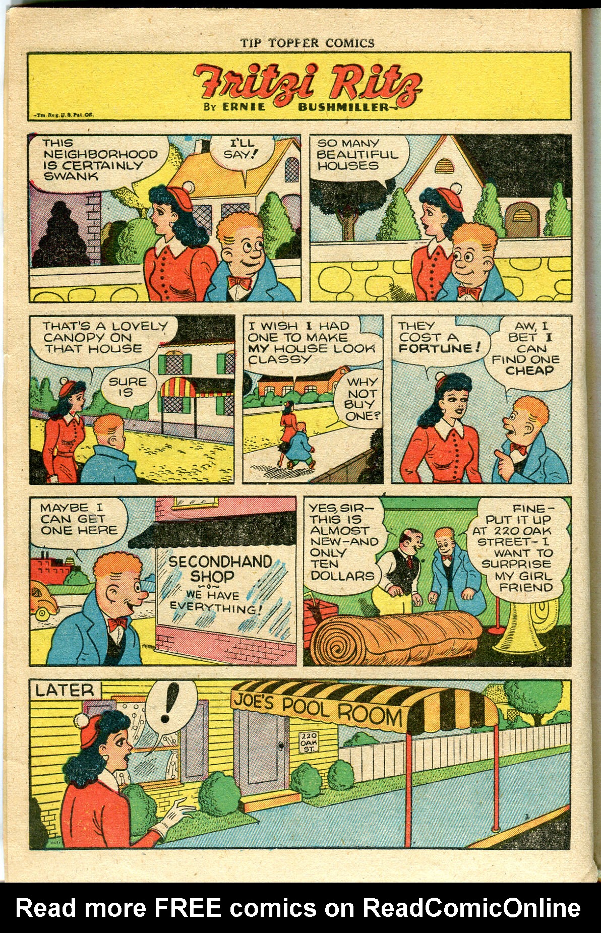 Read online Tip Topper Comics comic -  Issue #5 - 4