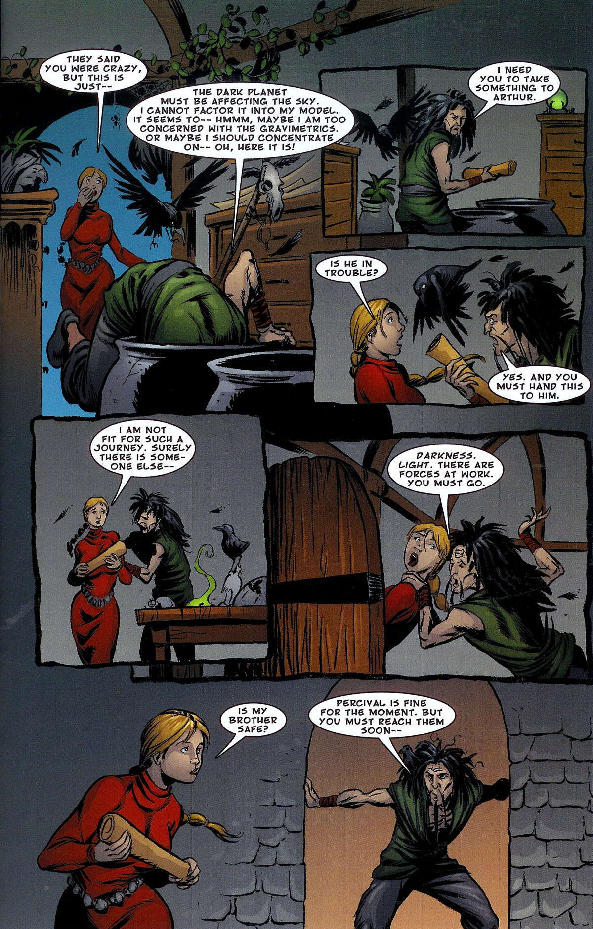 Read online Dracula vs King Arthur comic -  Issue #2 - 19