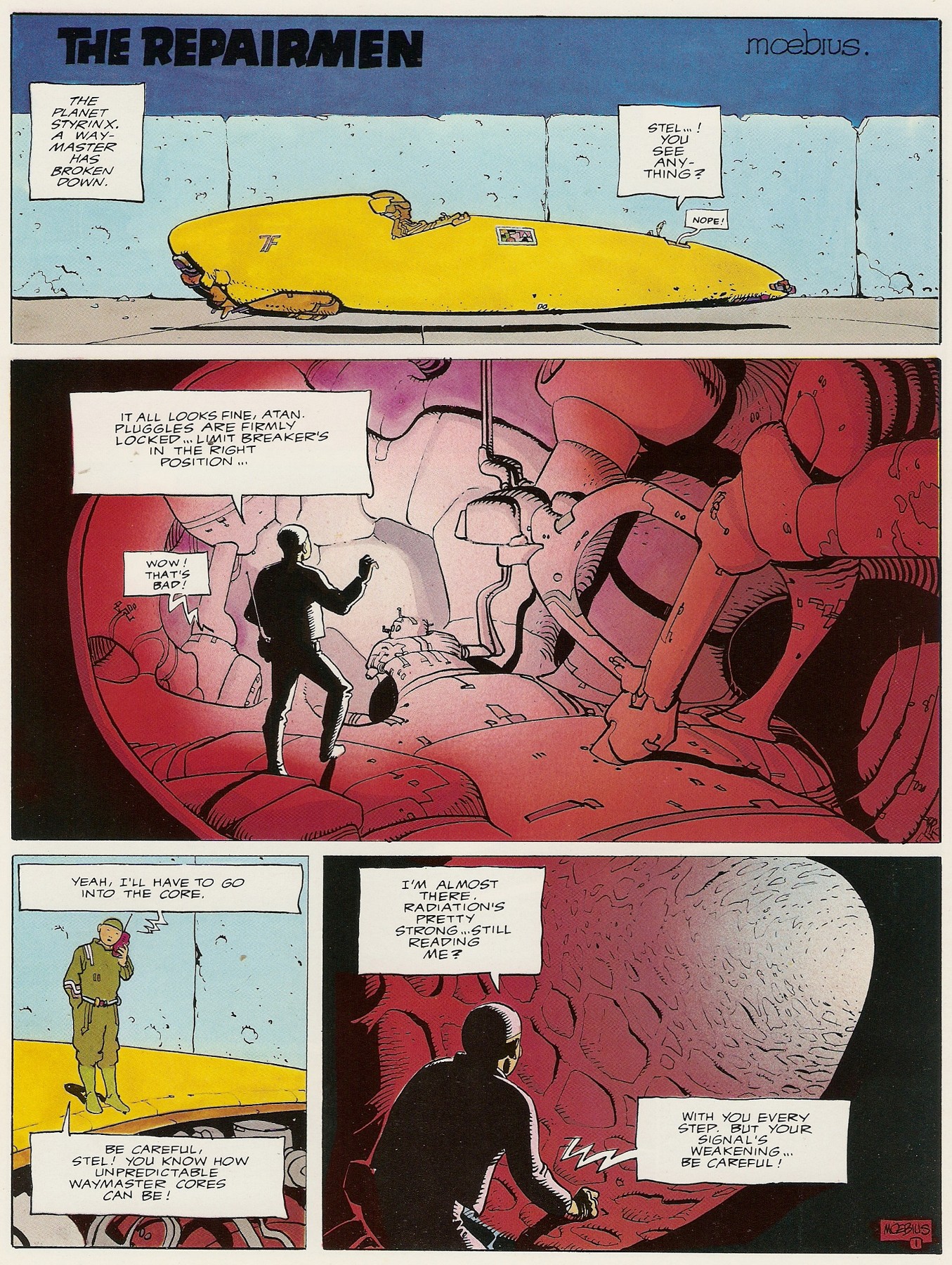 Read online Epic Graphic Novel: Moebius comic -  Issue # TPB 1 - 7