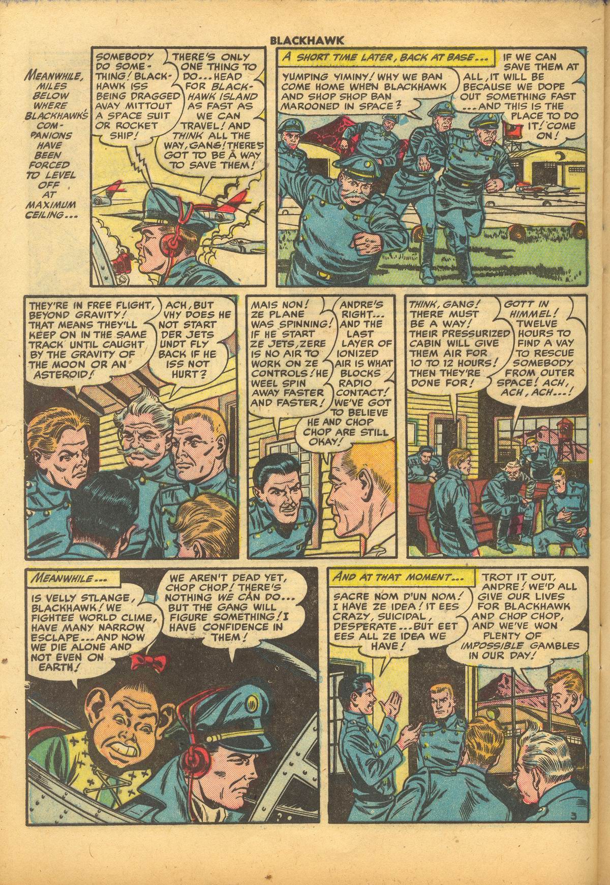 Read online Blackhawk (1957) comic -  Issue #66 - 29