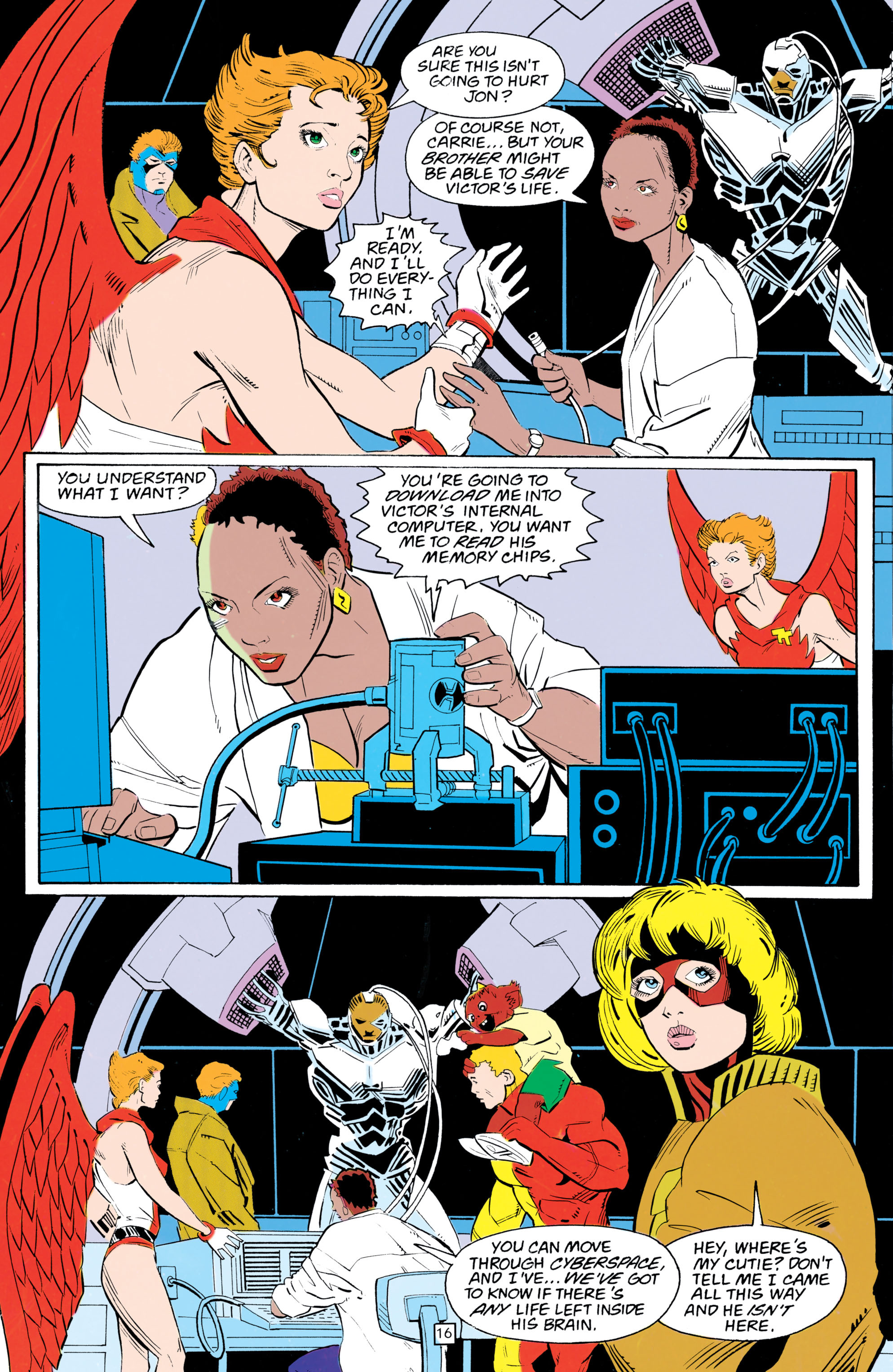 Read online The New Titans (1988) comic -  Issue #102 - 15