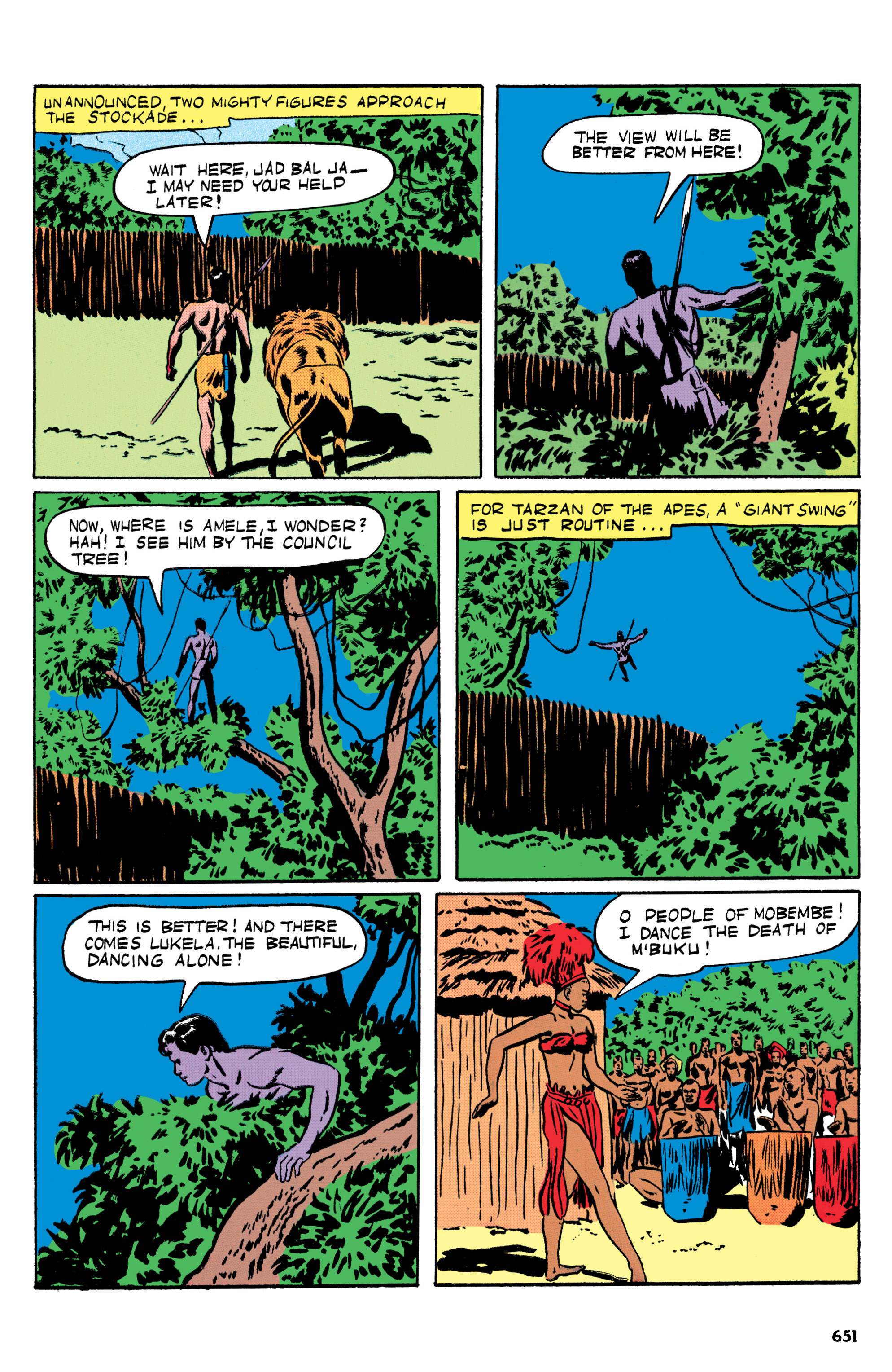 Read online Edgar Rice Burroughs Tarzan: The Jesse Marsh Years Omnibus comic -  Issue # TPB (Part 7) - 53