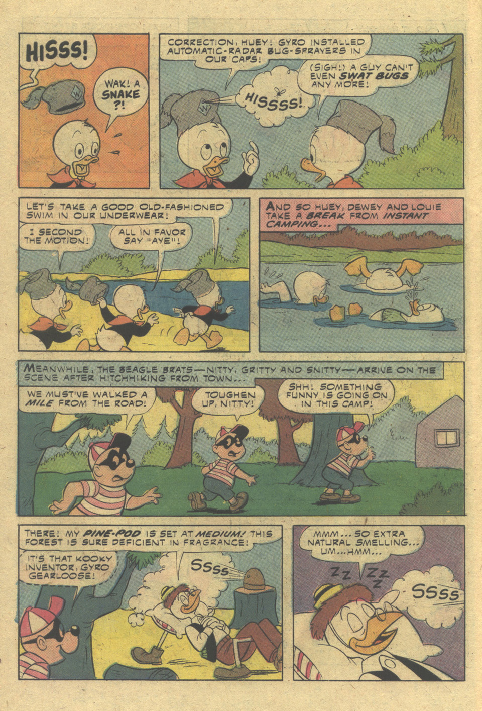 Read online Huey, Dewey, and Louie Junior Woodchucks comic -  Issue #36 - 10