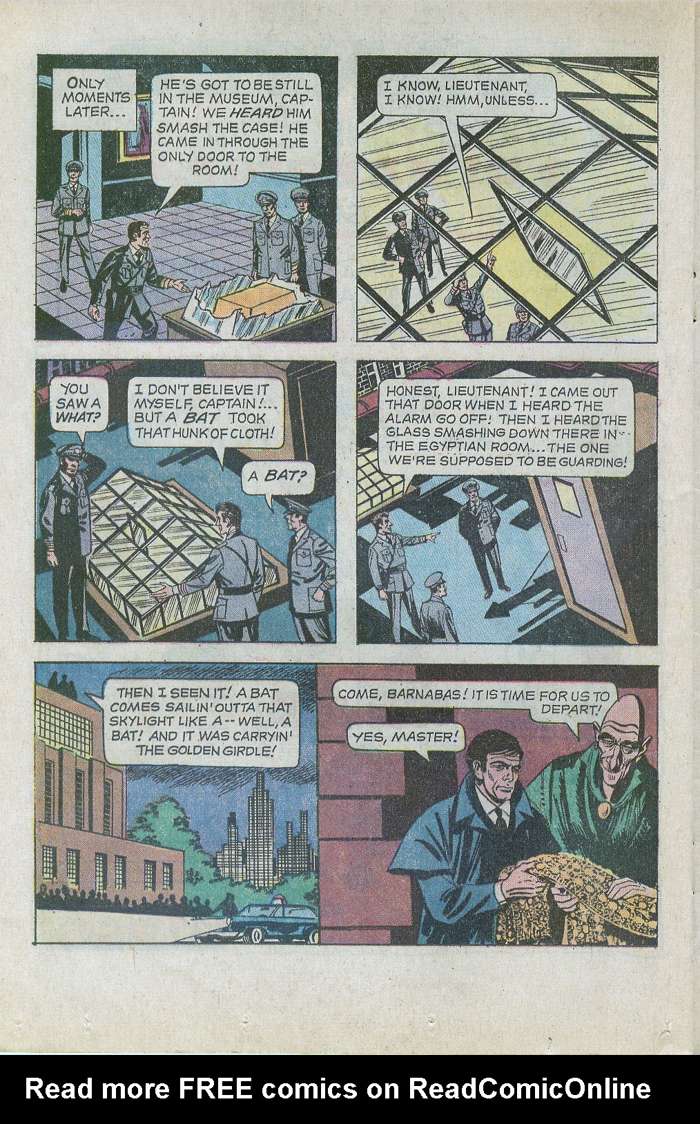 Read online Dark Shadows (1969) comic -  Issue #16 - 24