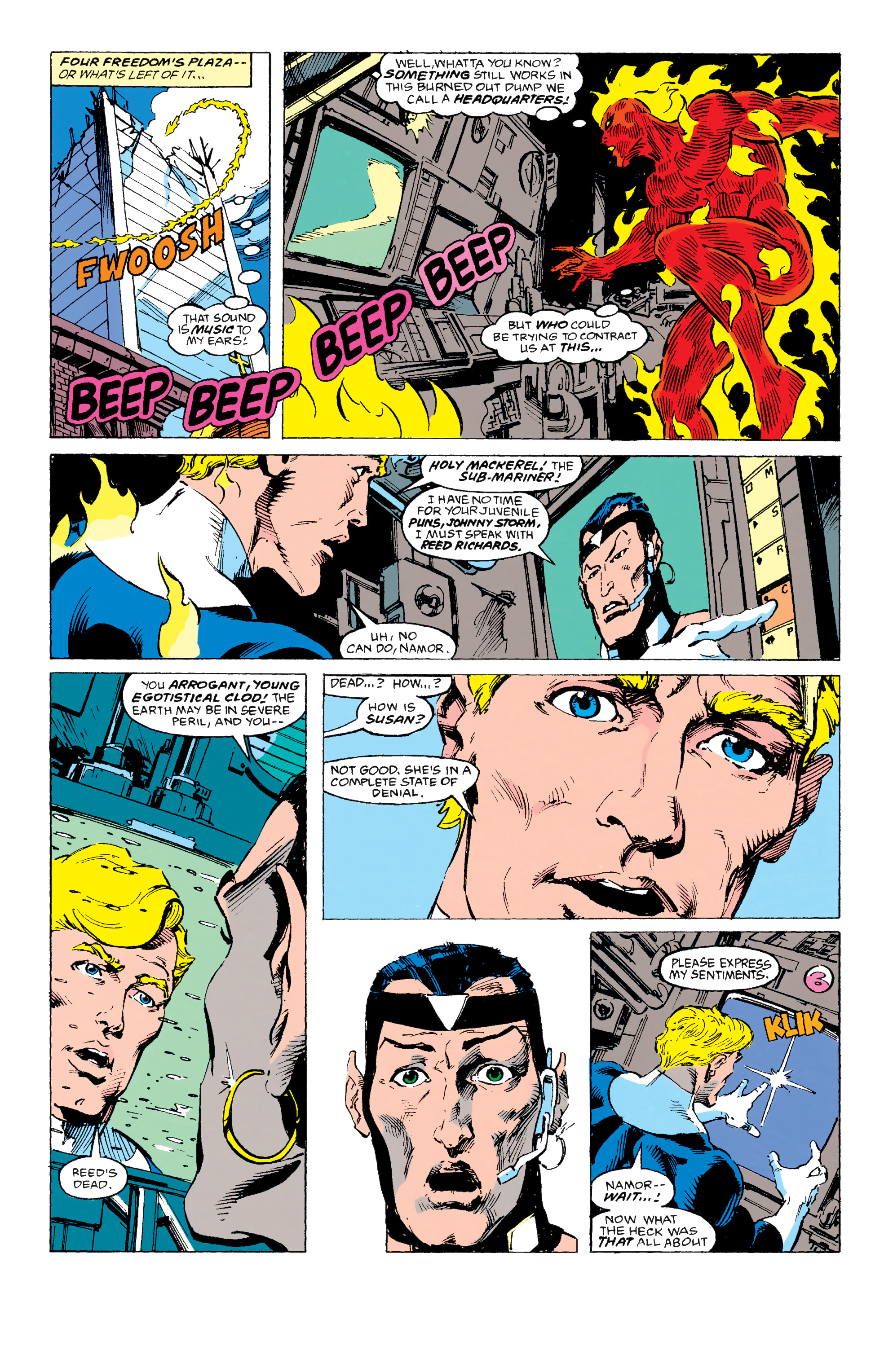 Read online Fantastic Four Epic Collection comic -  Issue # Nobody Gets Out Alive (Part 2) - 100