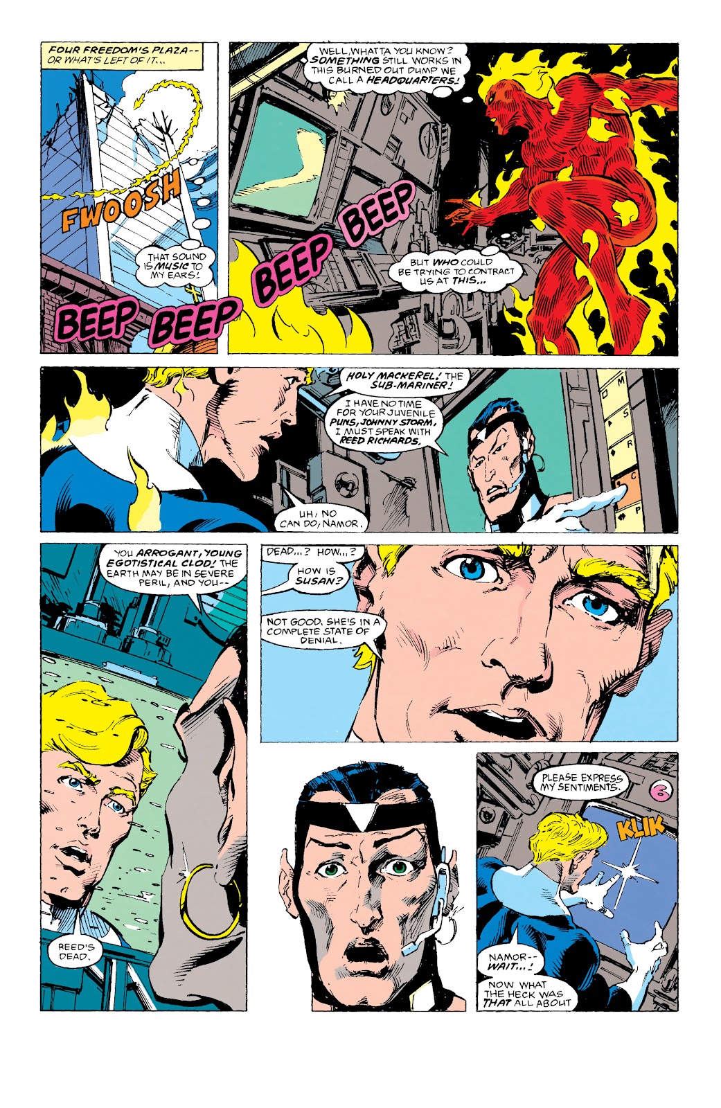 Fantastic Four Epic Collection issue Nobody Gets Out Alive (Part 2) - Page 100
