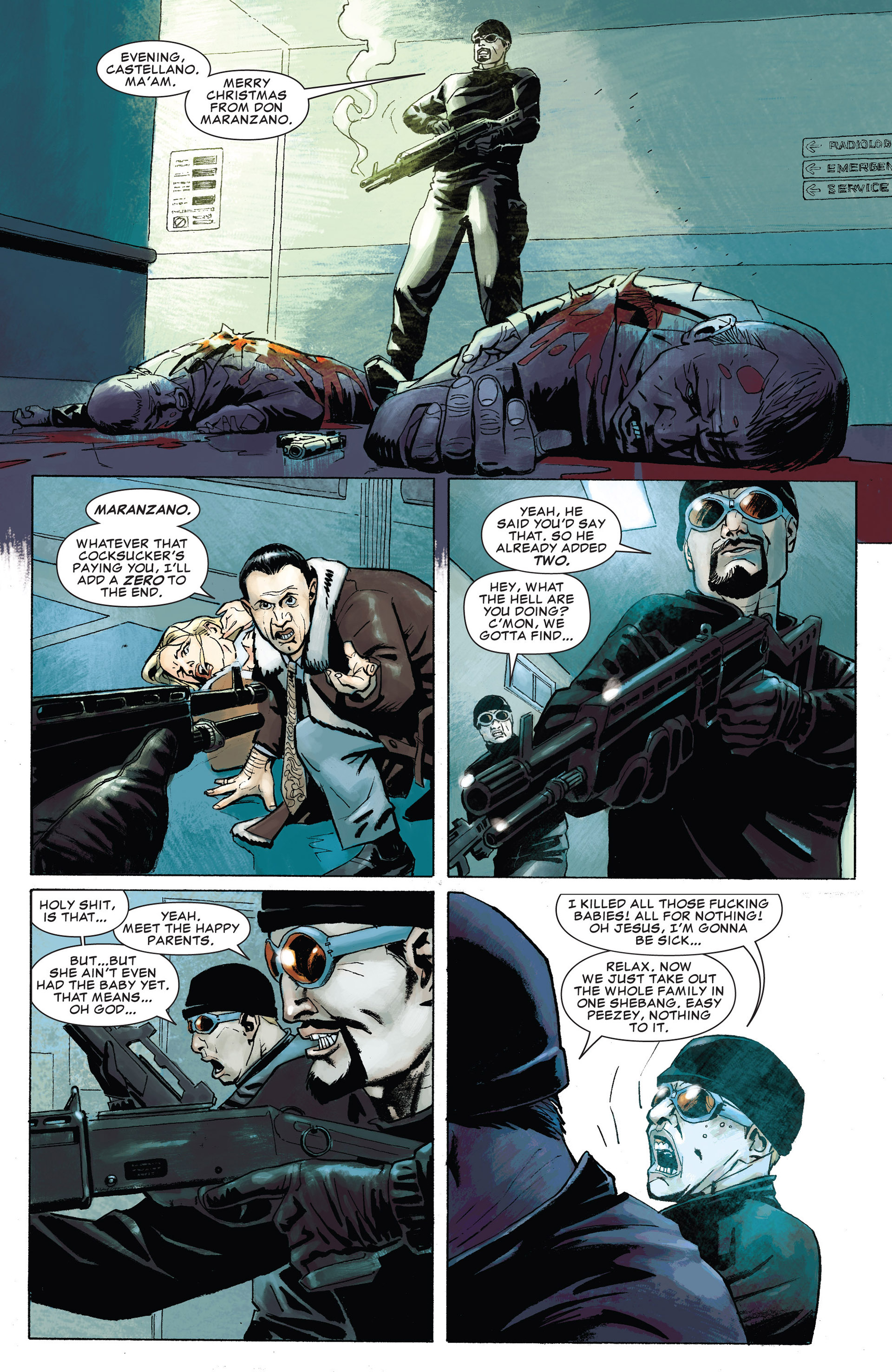 Read online Punisher MAX X-Mas Special comic -  Issue # Full - 12