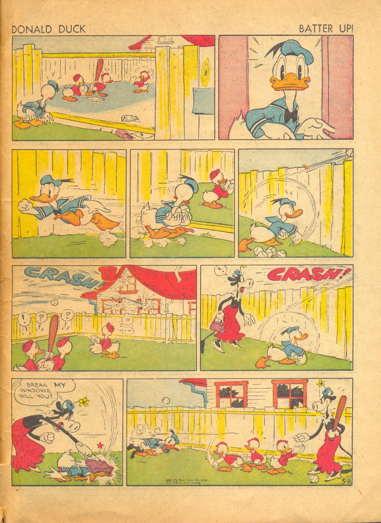 Read online Walt Disney's Comics and Stories comic -  Issue #6 - 61