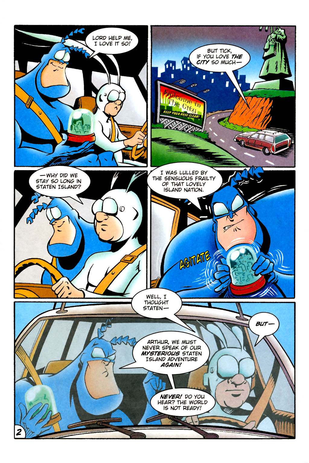 Read online The Tick: Days of Drama comic -  Issue #1 - 6