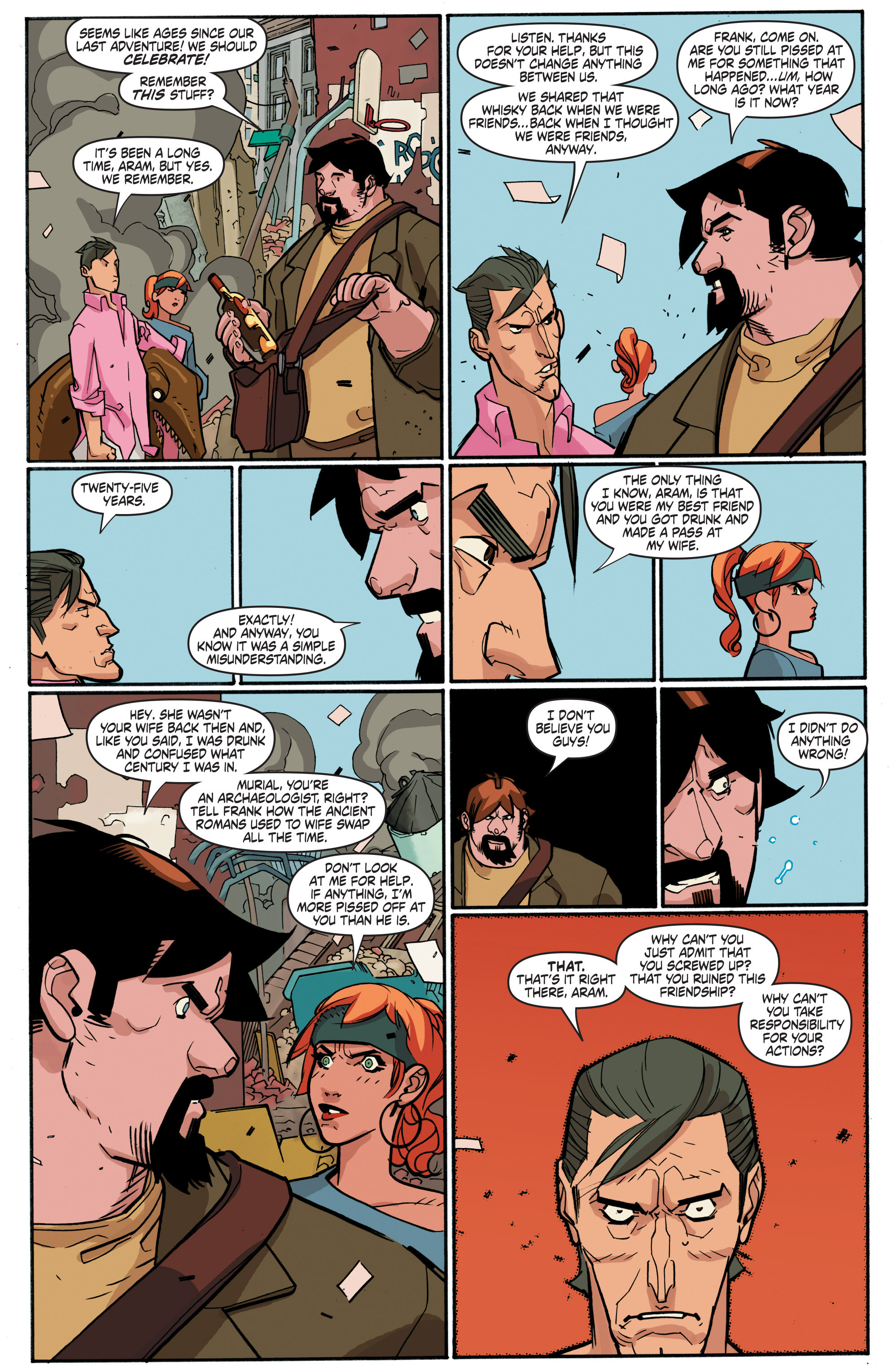Read online A&A: The Adventures of Archer & Armstrong comic -  Issue #3 - 4