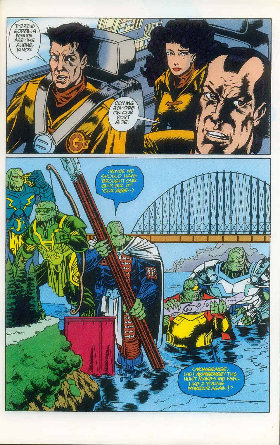 Godzilla (1995) Issue #6 #7 - English 18 Godzilla (1995) Issue #6 #7 - English 18