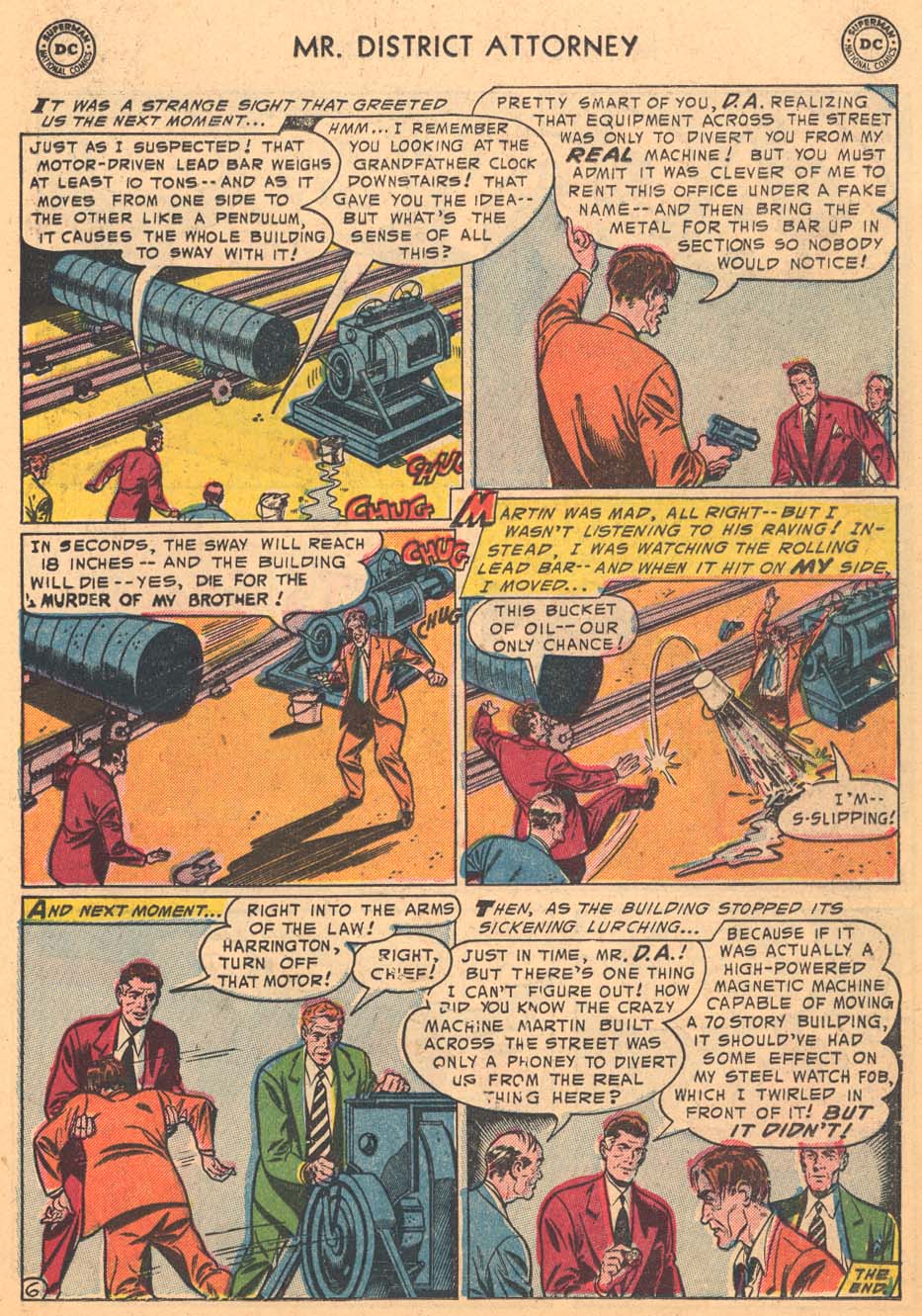 Read online Mr. District Attorney comic -  Issue #45 - 15