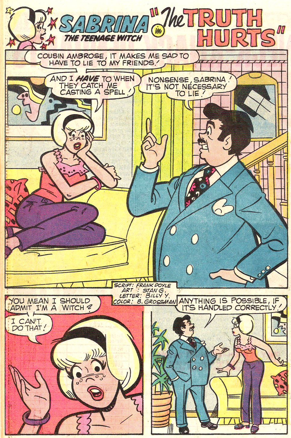 Read online Sabrina The Teenage Witch (1971) comic -  Issue #63 - 25