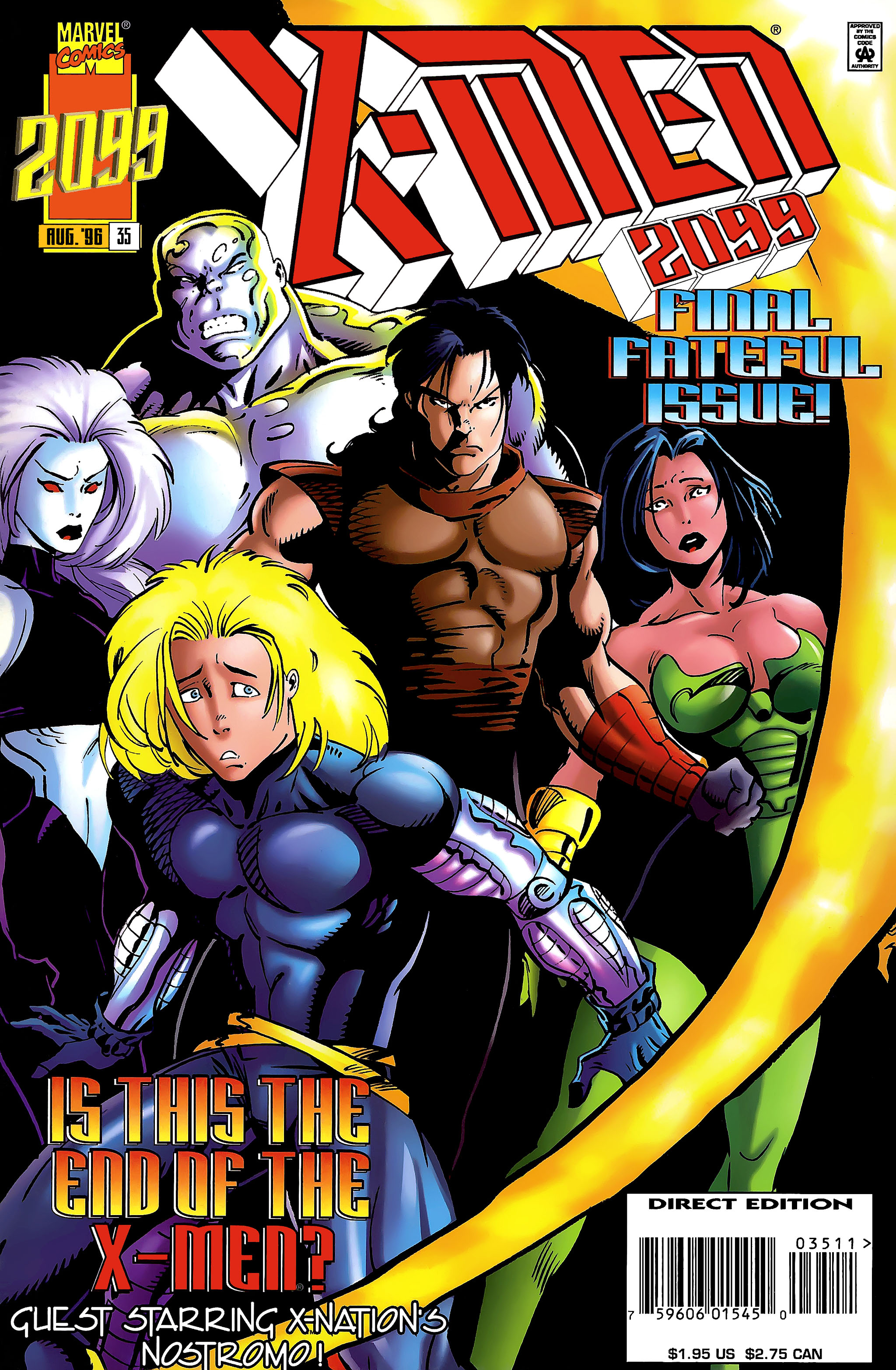 Read online X-Men 2099 comic -  Issue #35 - 1