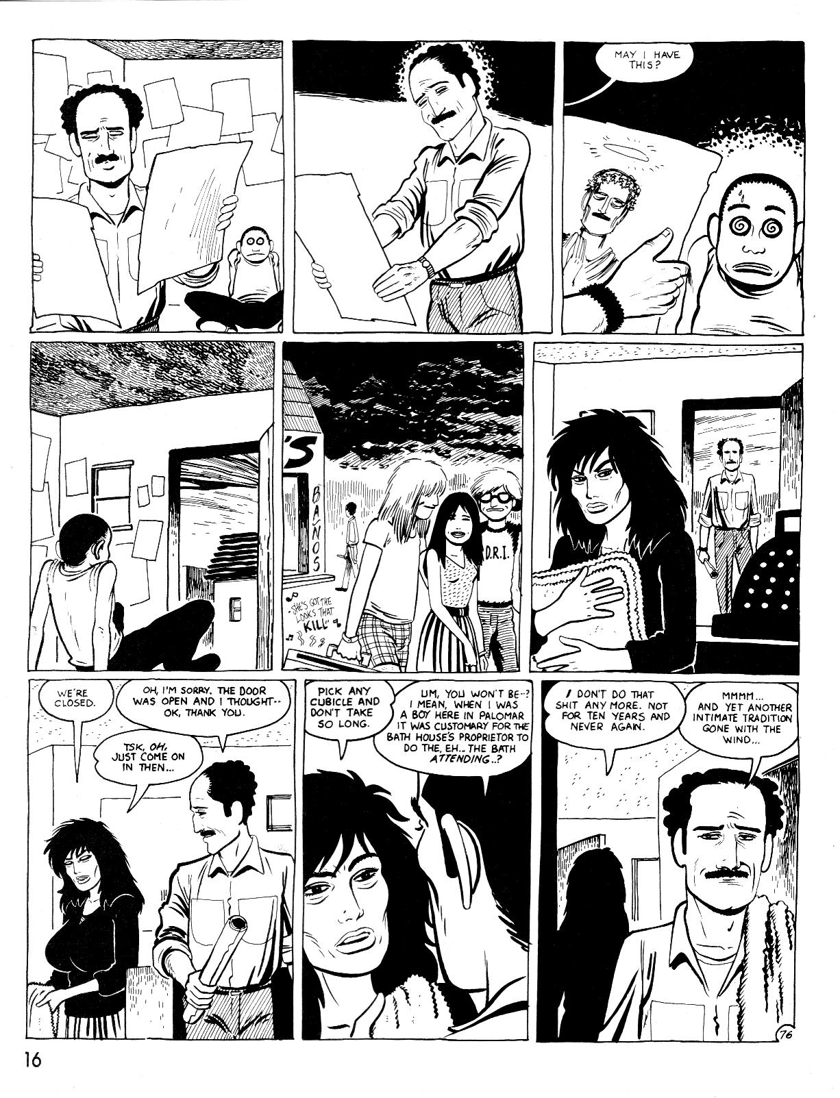 Read online Love and Rockets (1982) comic -  Issue #25 - 20