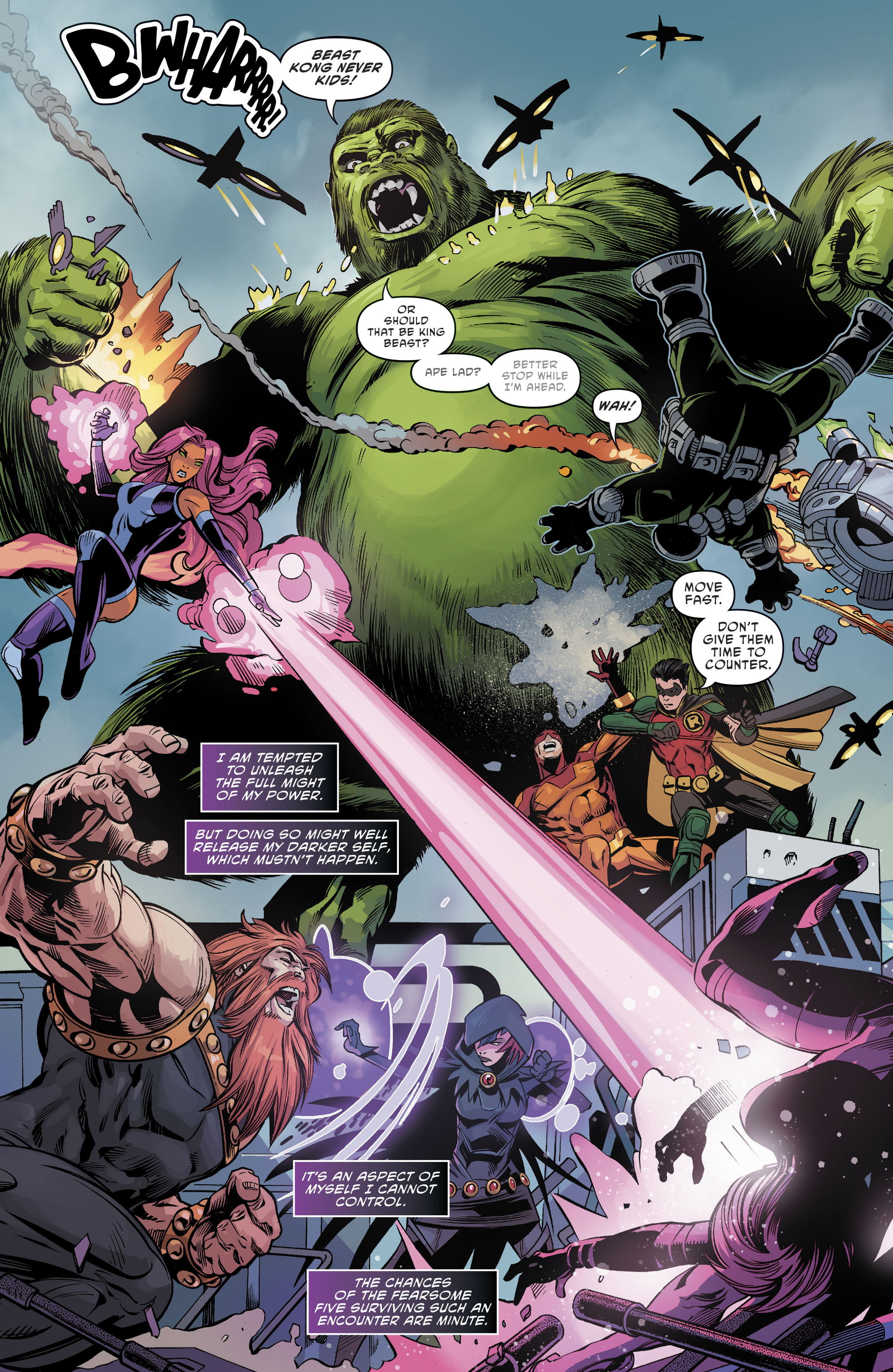 Read online Titans: Burning Rage comic -  Issue #2 - 21