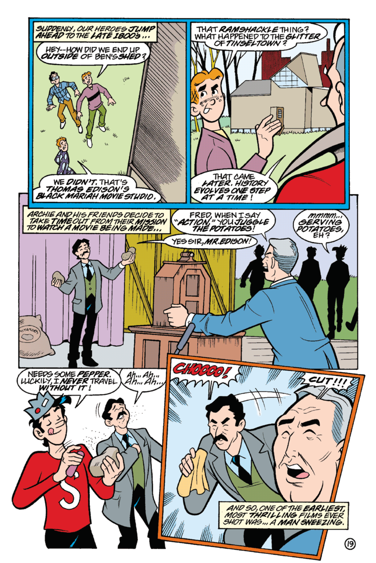 Read online Archie's Weird Mysteries comic -  Issue #20 - 22