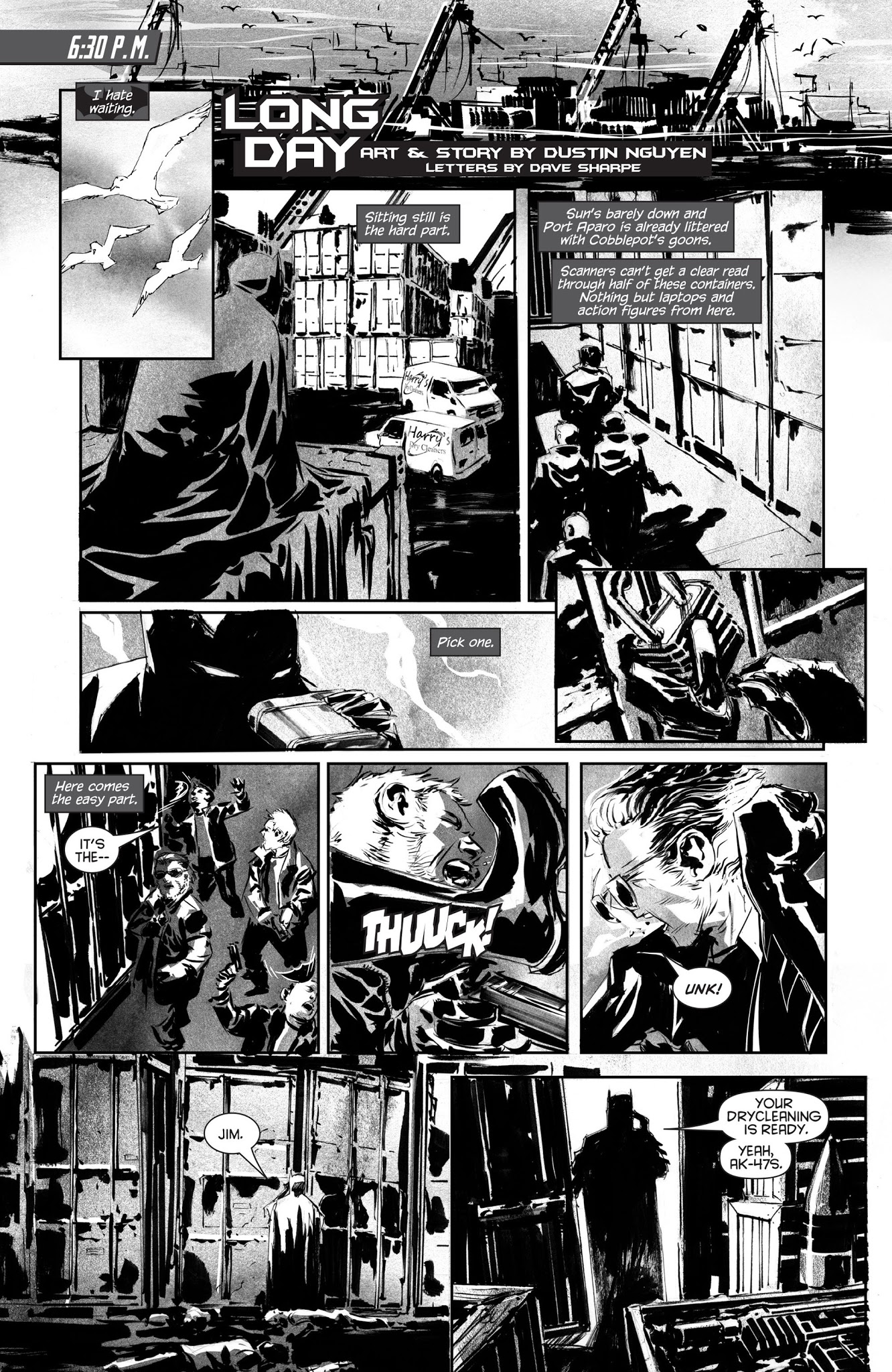 Read online Batman Black and White (2013) comic -  Issue #4 - 22