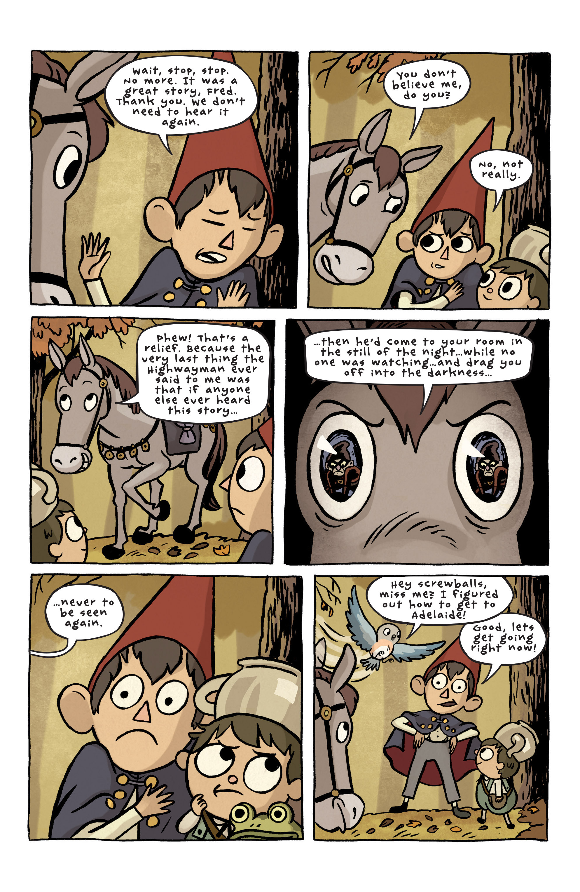 Read online Over the Garden Wall (2015) comic -  Issue #2 - 22
