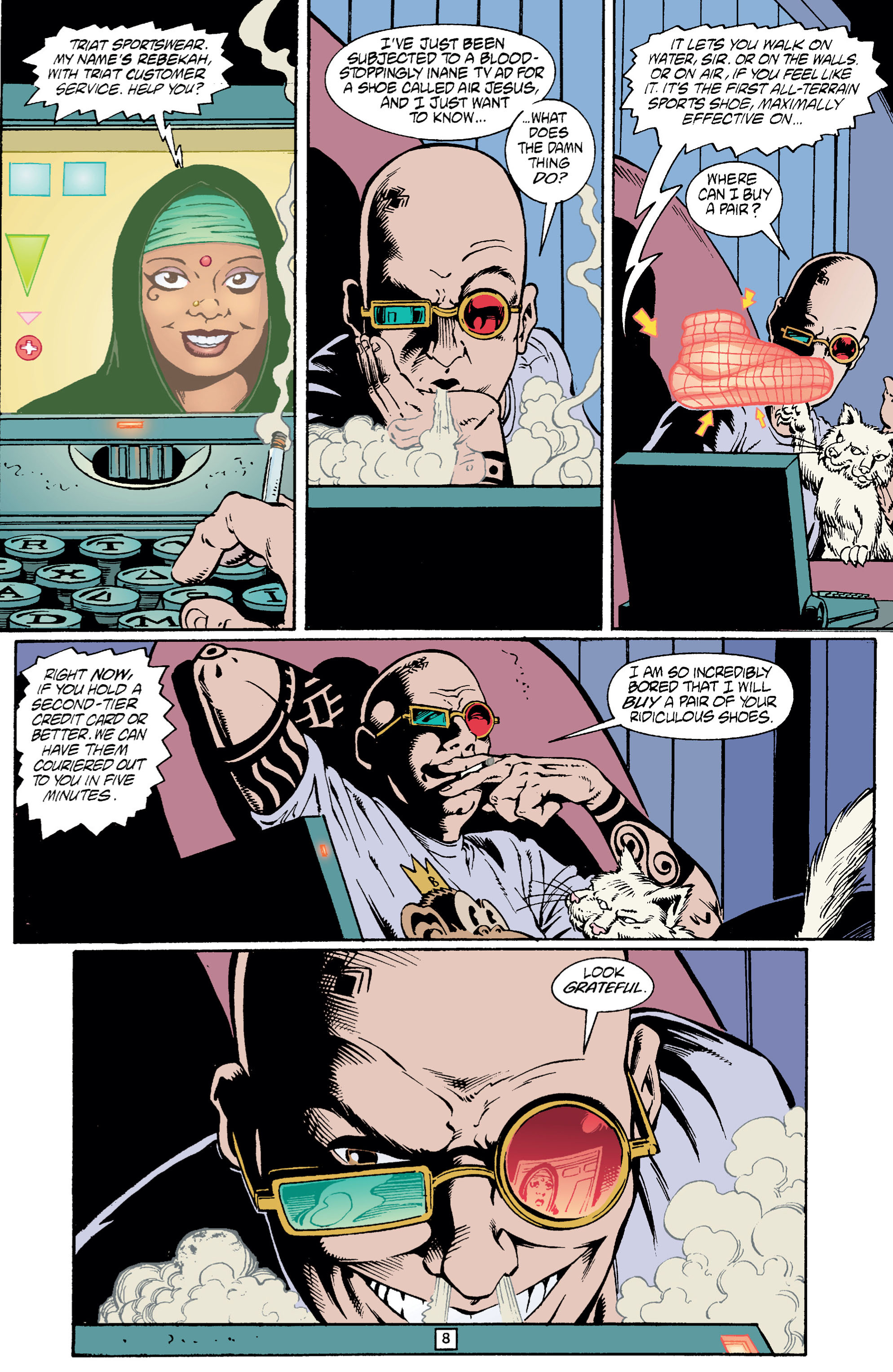 Read online Transmetropolitan comic -  Issue #5 - 9