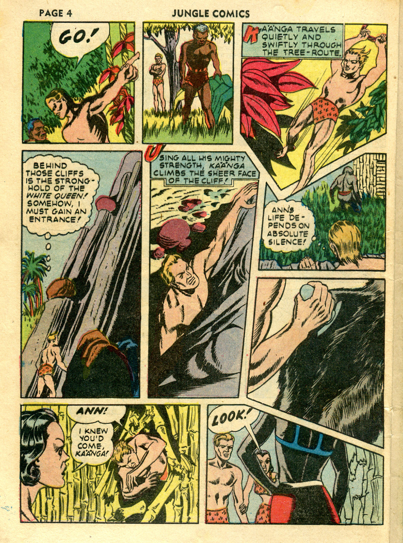 Read online Jungle Comics comic -  Issue #26 - 6