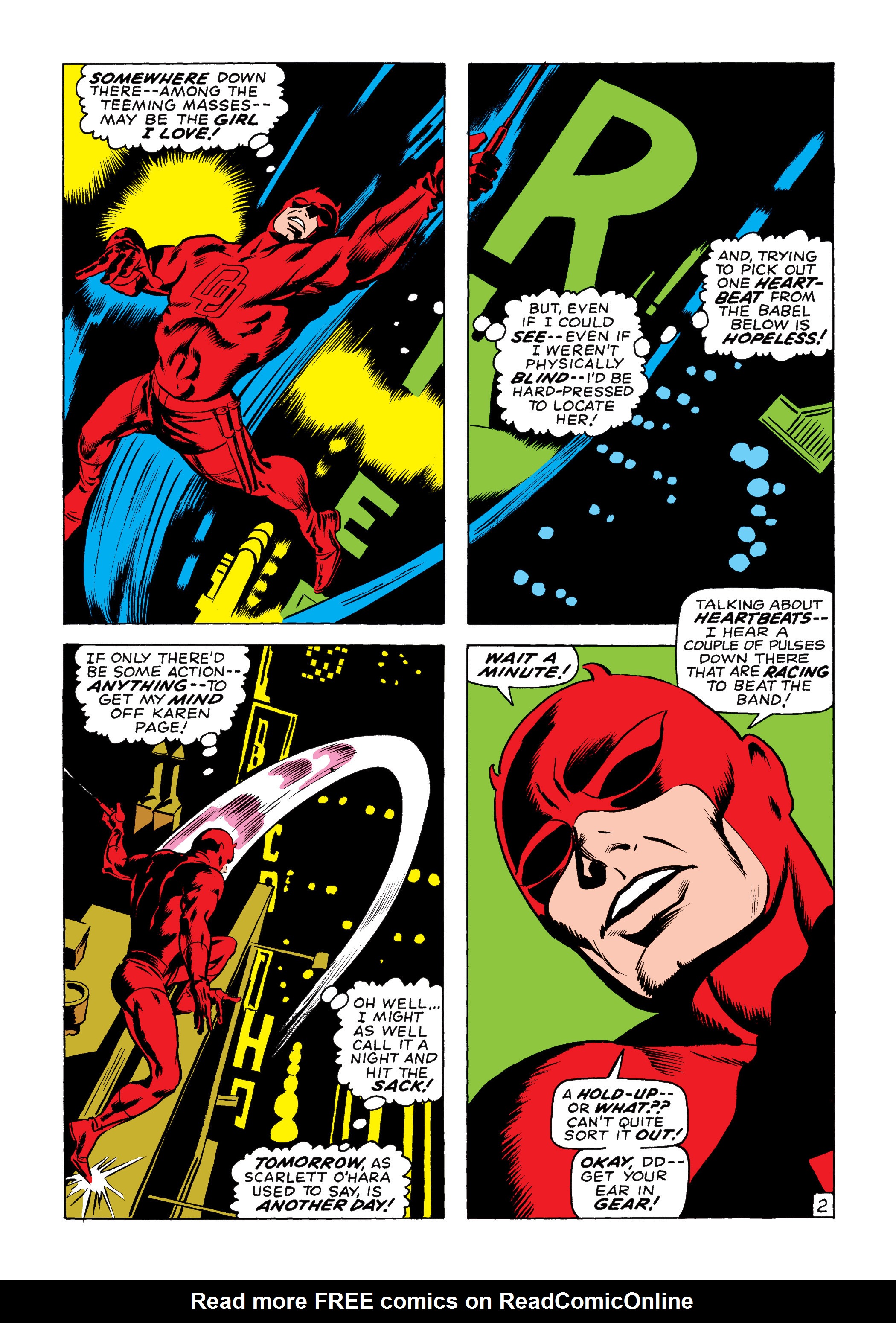 Read online Marvel Masterworks: Daredevil comic -  Issue # TPB 7 (Part 1) - 9