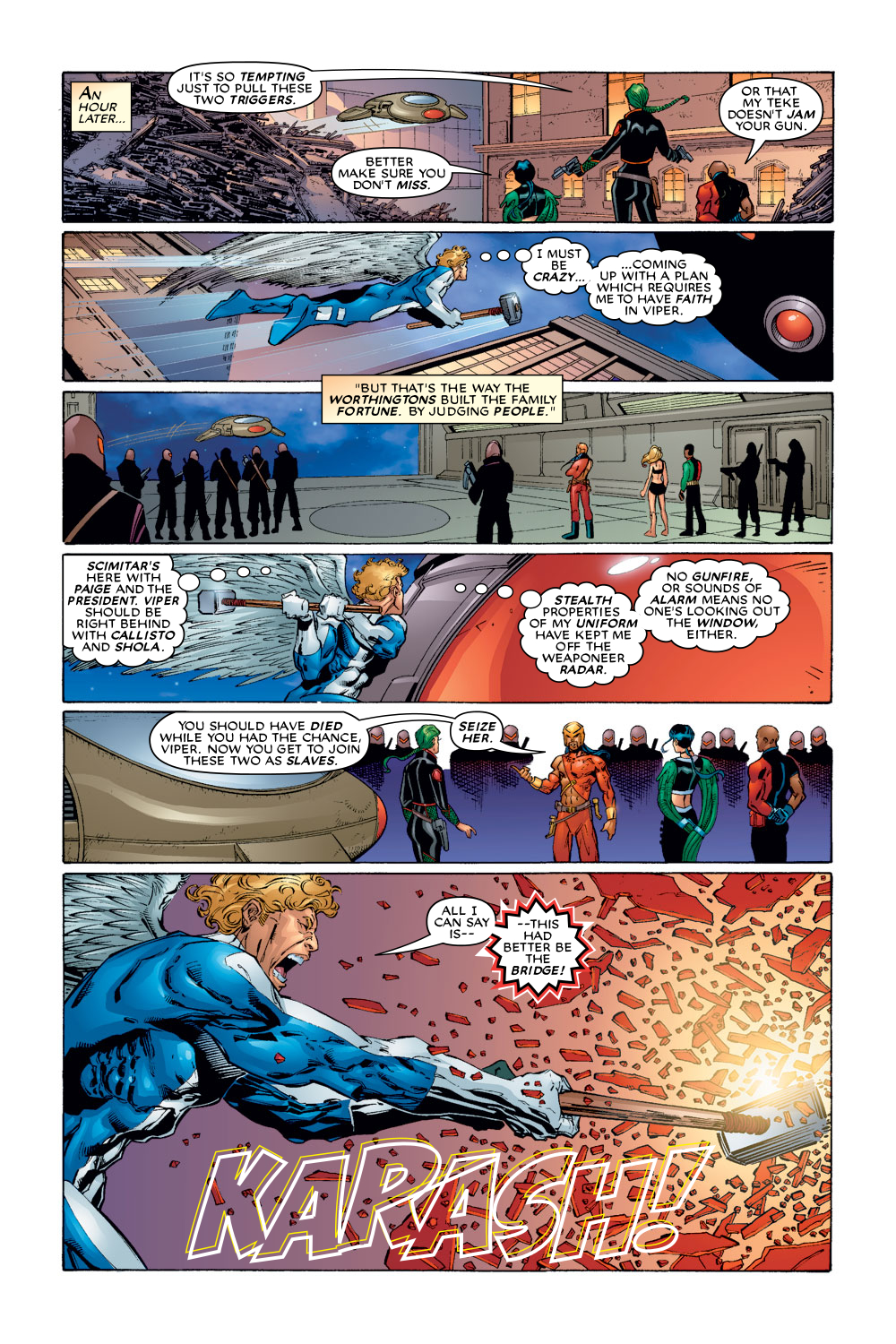 Read online Excalibur (2004) comic -  Issue #13 - 15