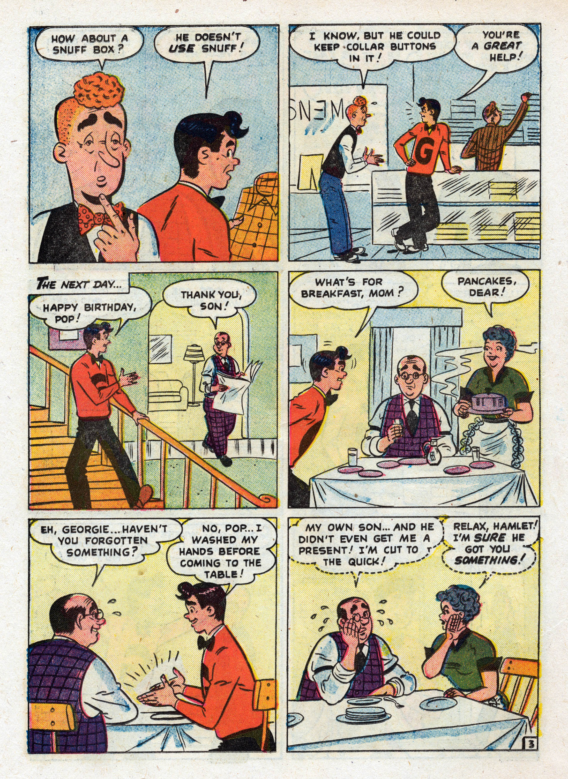 Read online Georgie Comics (1949) comic -  Issue #37 - 12